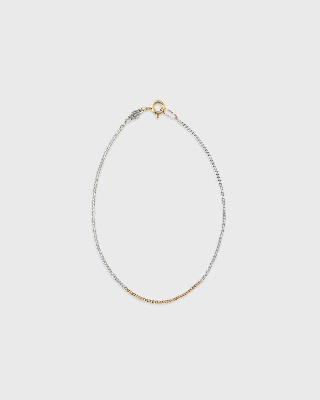 Garden of eden ED26AW-133 Curb Mix Chain Bracelet/Gold Clasp