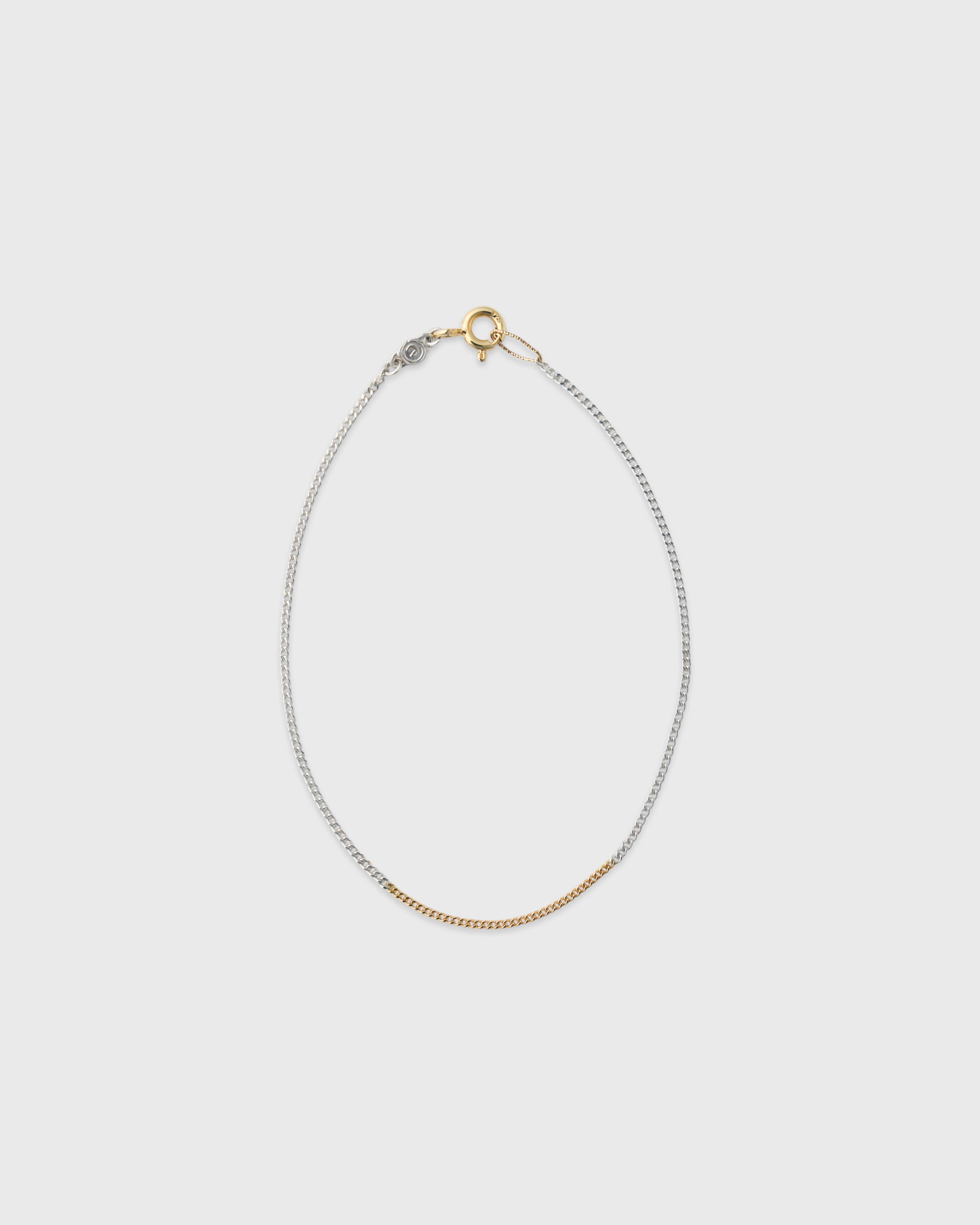 Garden of eden ED26AW-133 Curb Mix Chain Bracelet/Gold Clasp