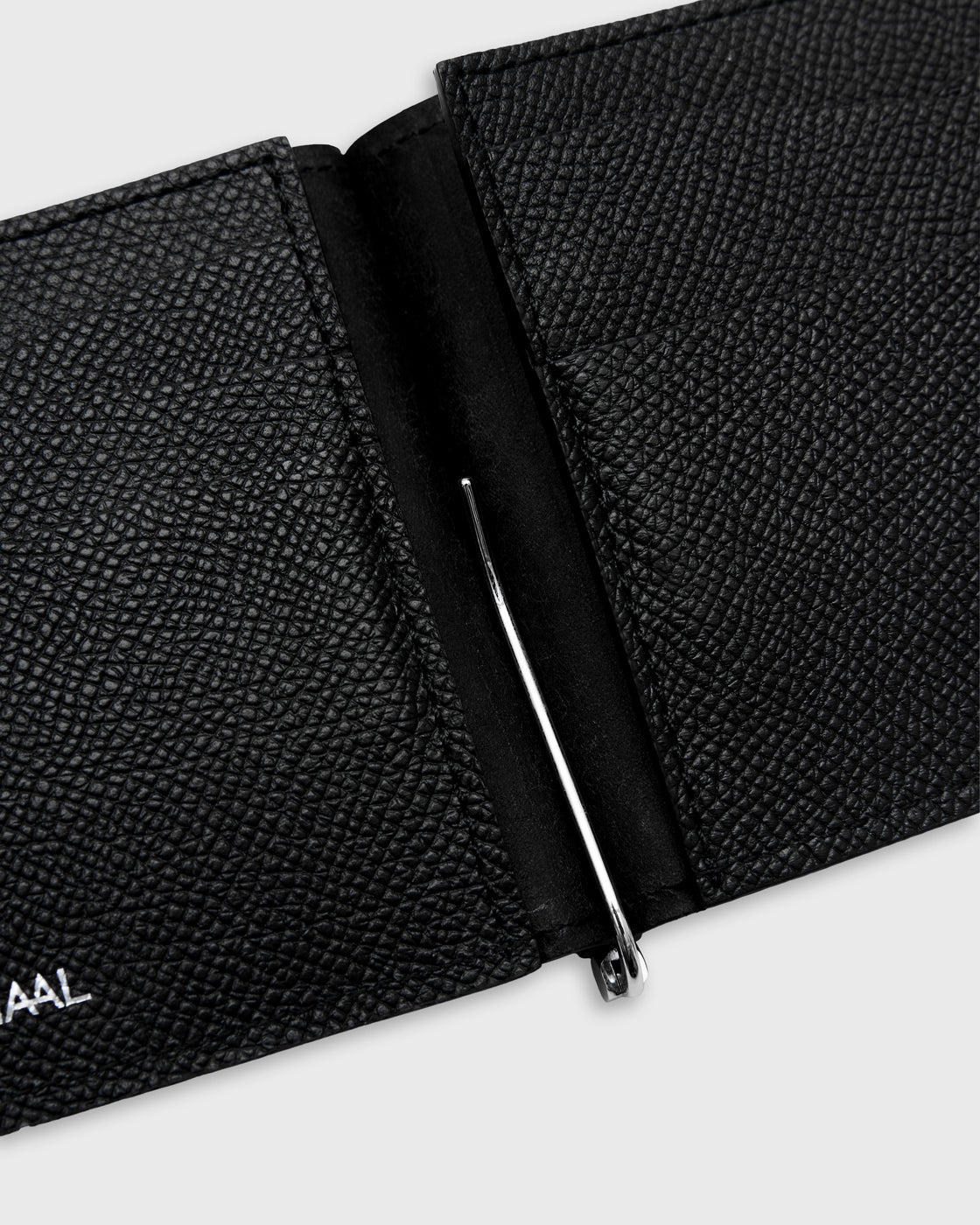 HAAL Amulet Money Clip Wallet, Black