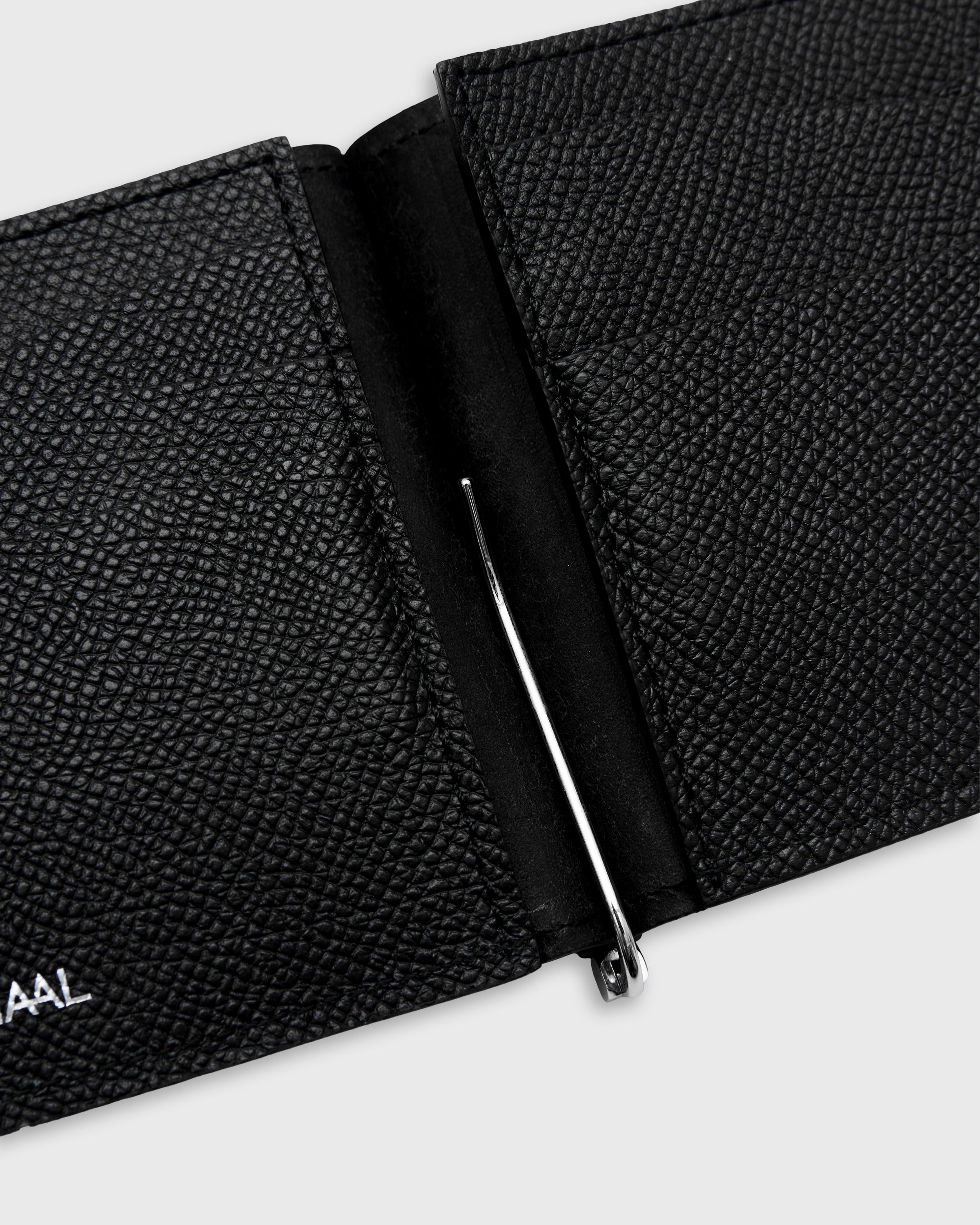 HAAL Amulet Money Clip Wallet, Black