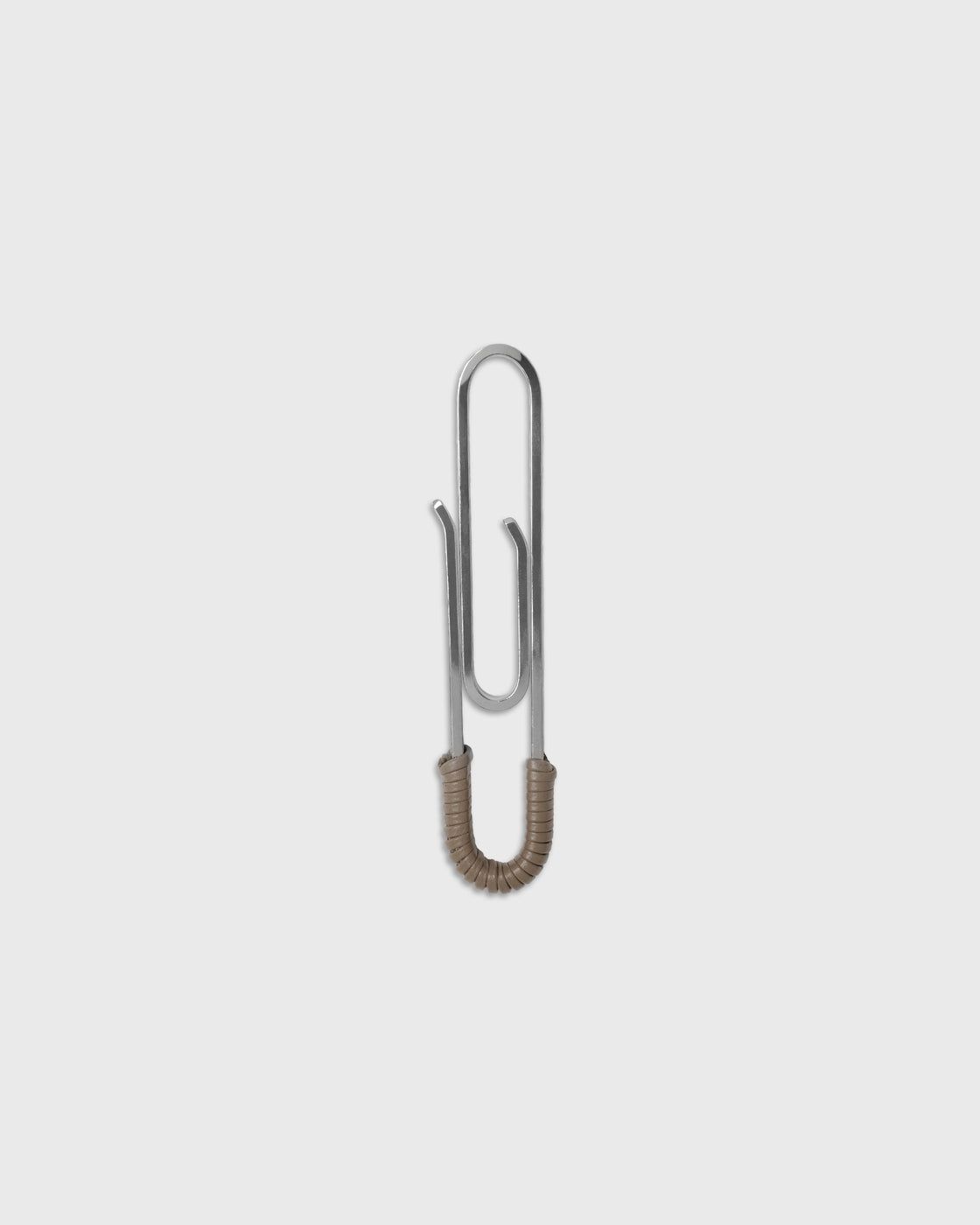 HAAL Kumihimo Key Clip, Grey