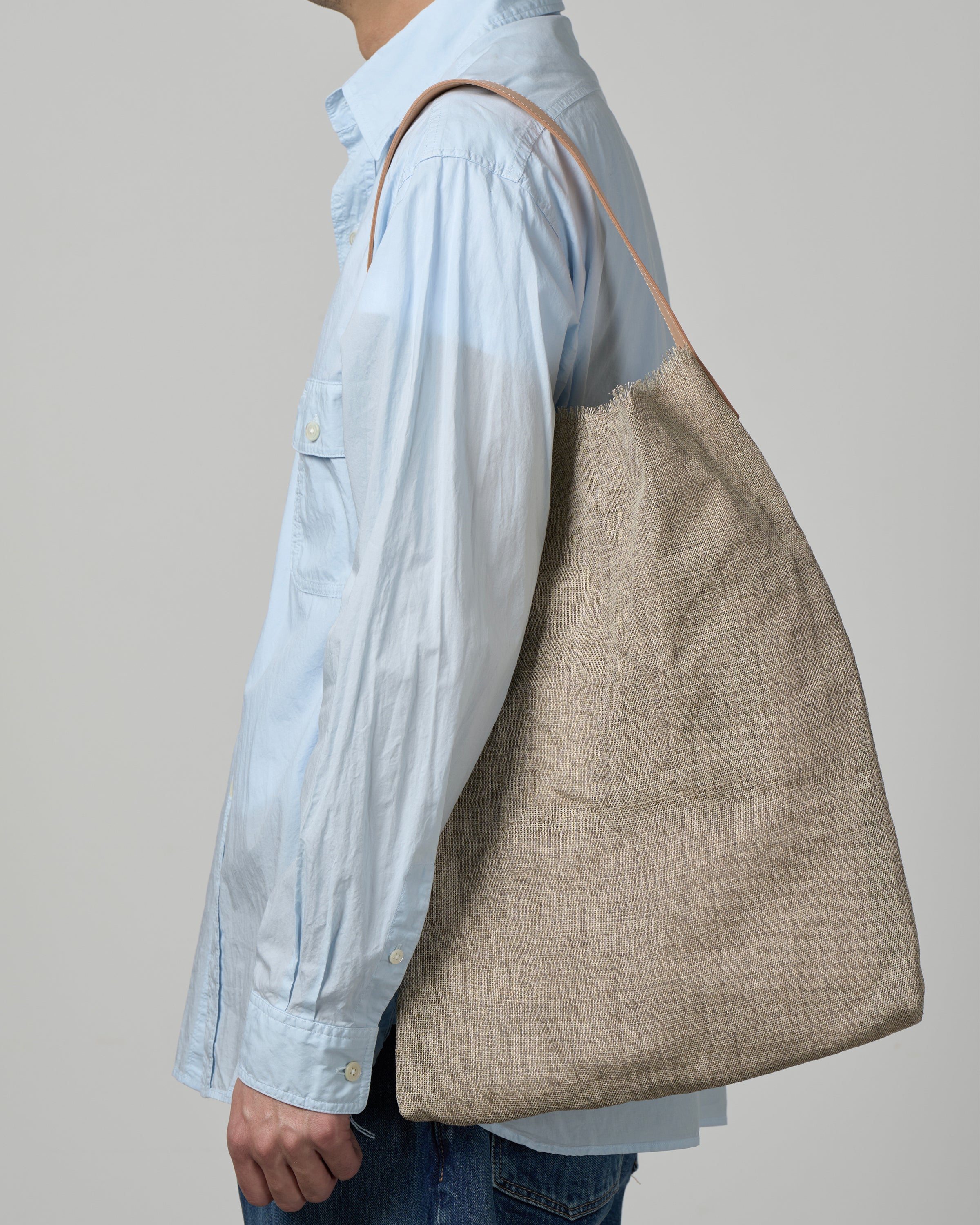 HAAL Primitive One Shoulder Bag Paper, Natural