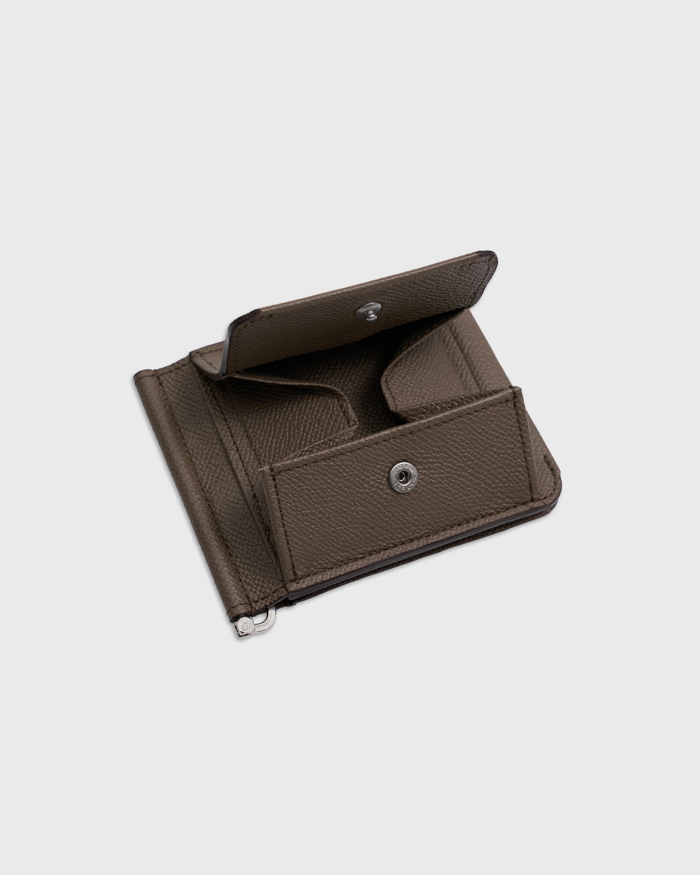 HAAL Amulet Money Clip Wallet, Taupe