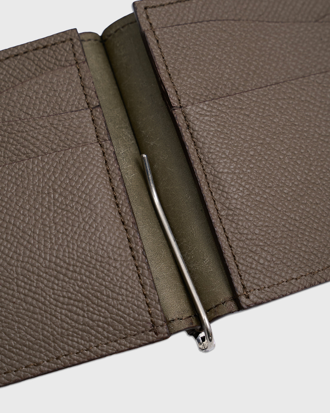 HAAL Amulet Money Clip Wallet, Taupe