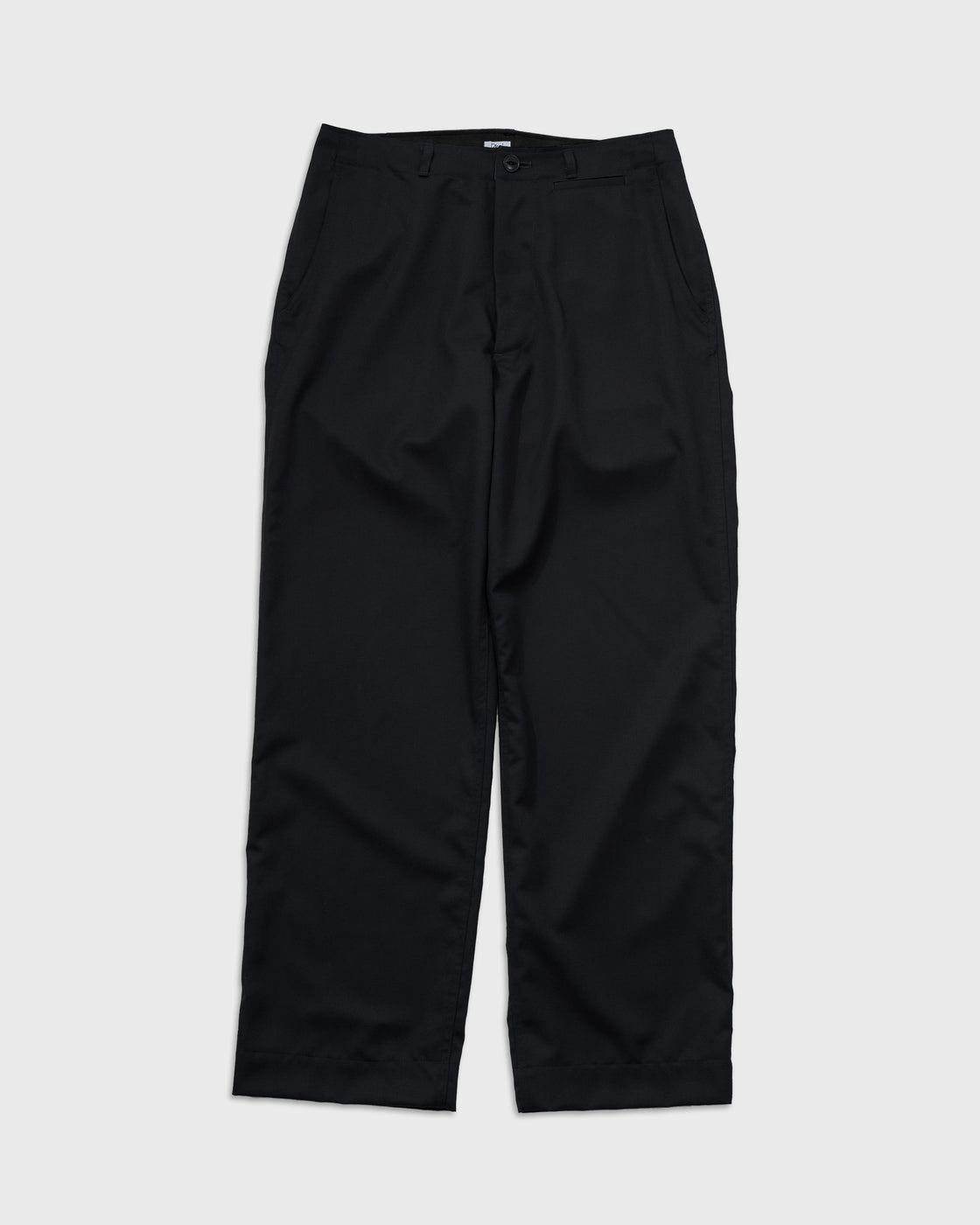 Dhal Wool Gaba Chino Pants, Black