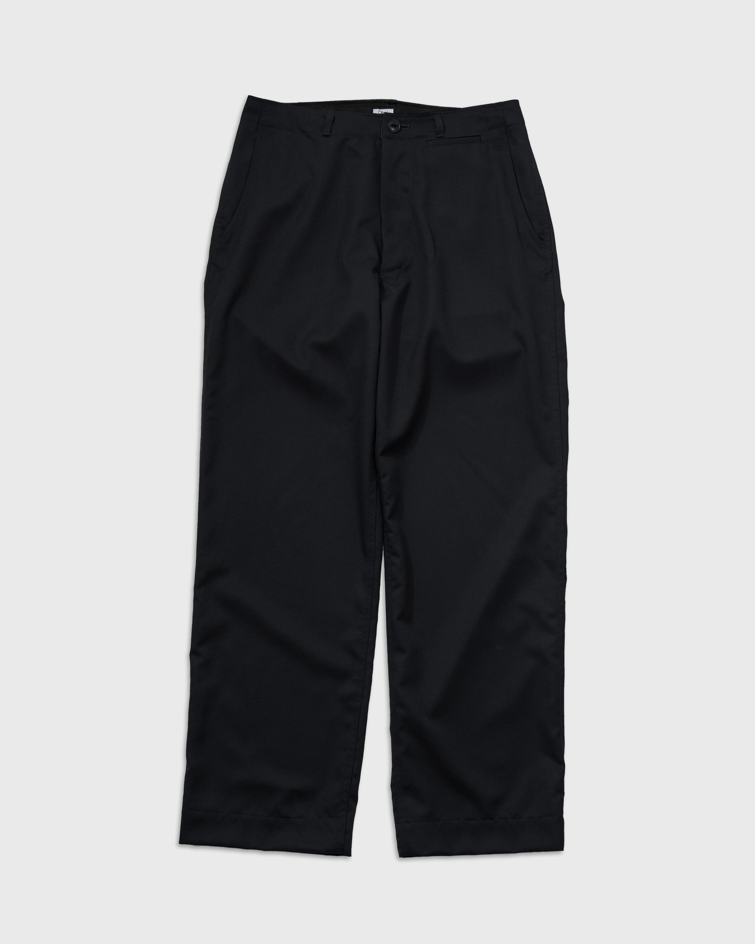 Dhal Wool Gaba Chino Pants, Black