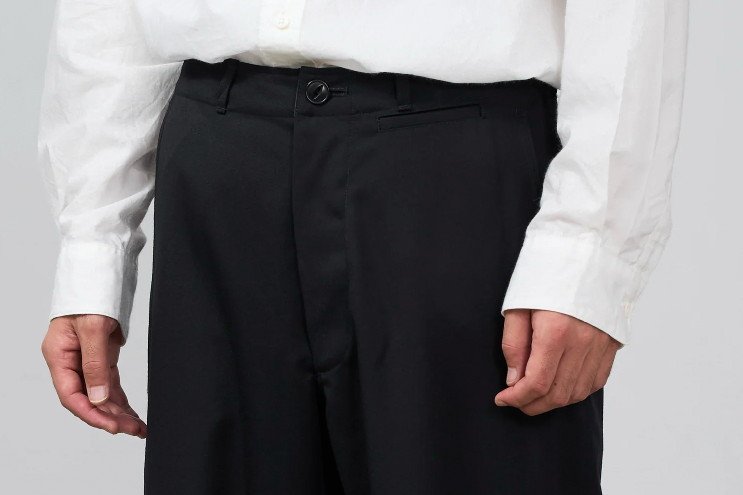 Dhal : New Arrivals / 16W Corduroy & Wool Gaba Chino Pants