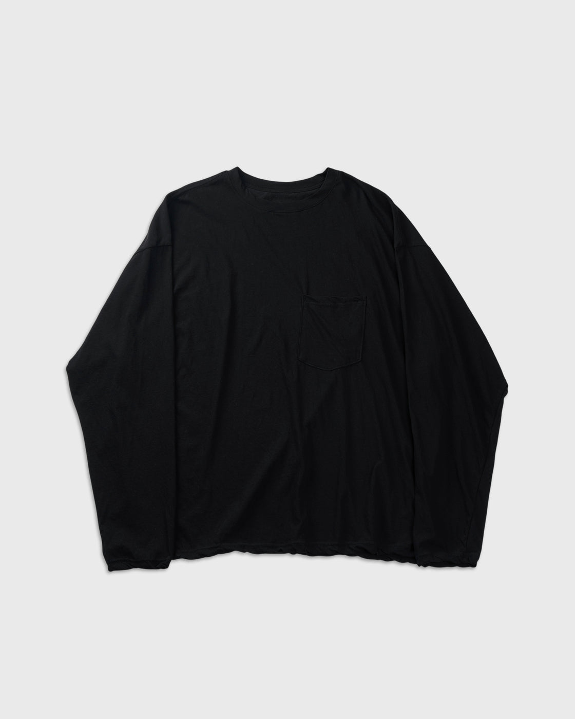 1027 26SS Cutsew Long Sleeve, Black