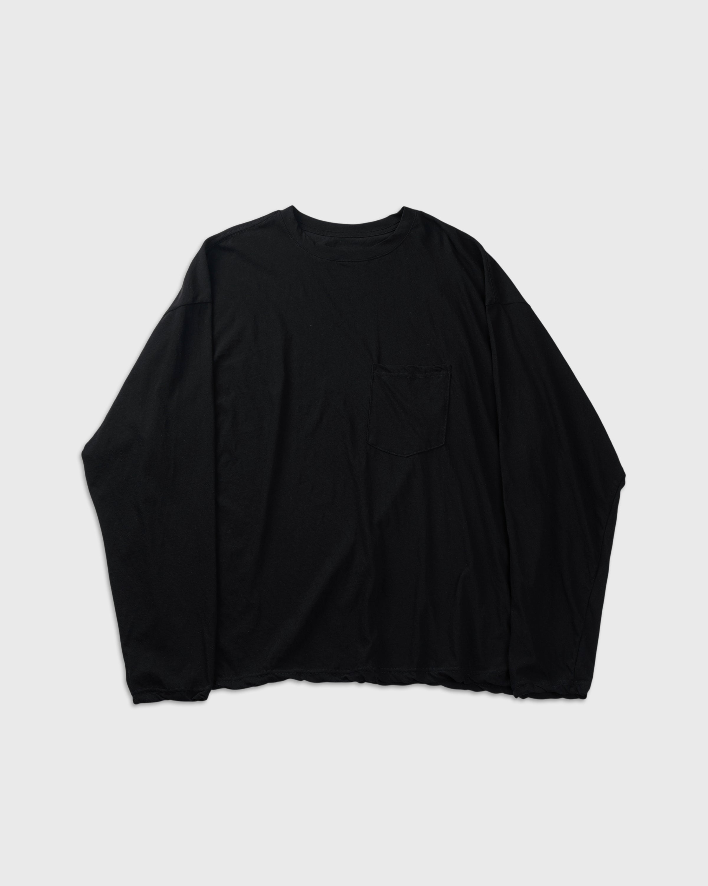 1027 26SS Cutsew Long Sleeve, Black
