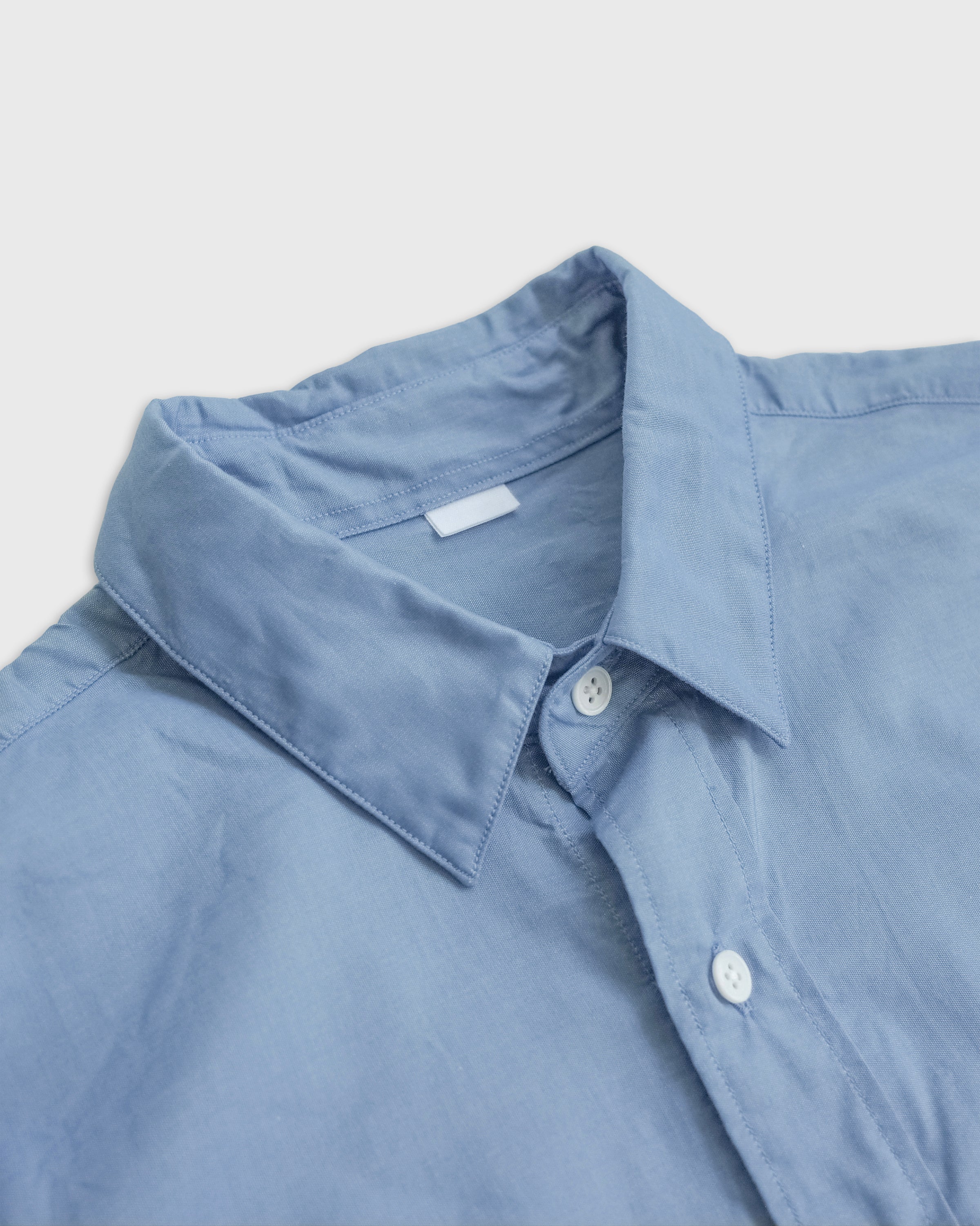 SH Cotton Regular Collar Shirt, Blue