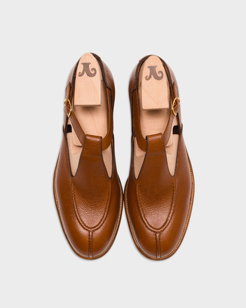 Le Yucca's T Strap Shoes, Light Brown – Keylime Tokyo
