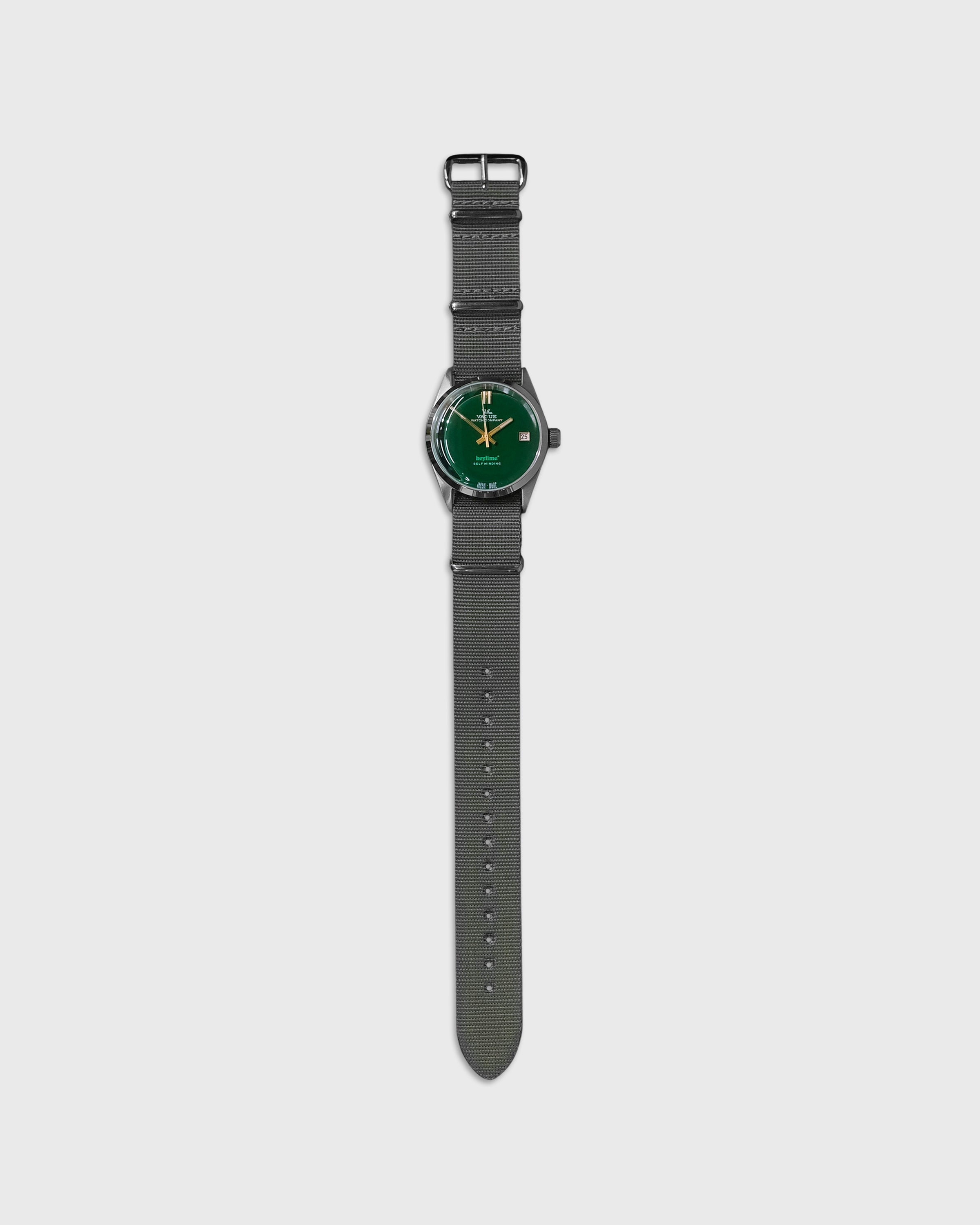 VAGUE WATCH Co. NATO Nylon Strap, Grey