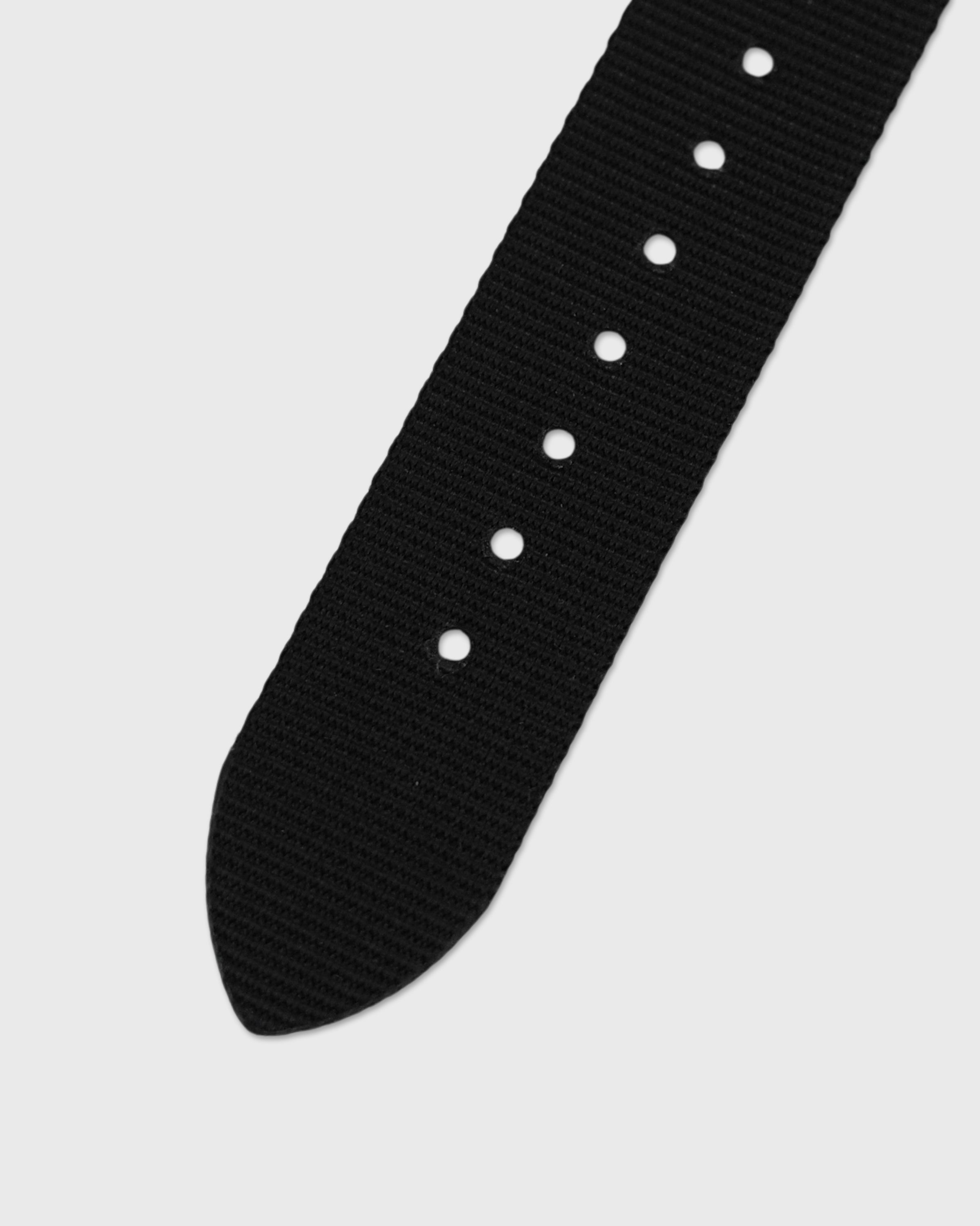 VAGUE WATCH Co. NATO Nylon Strap, Black