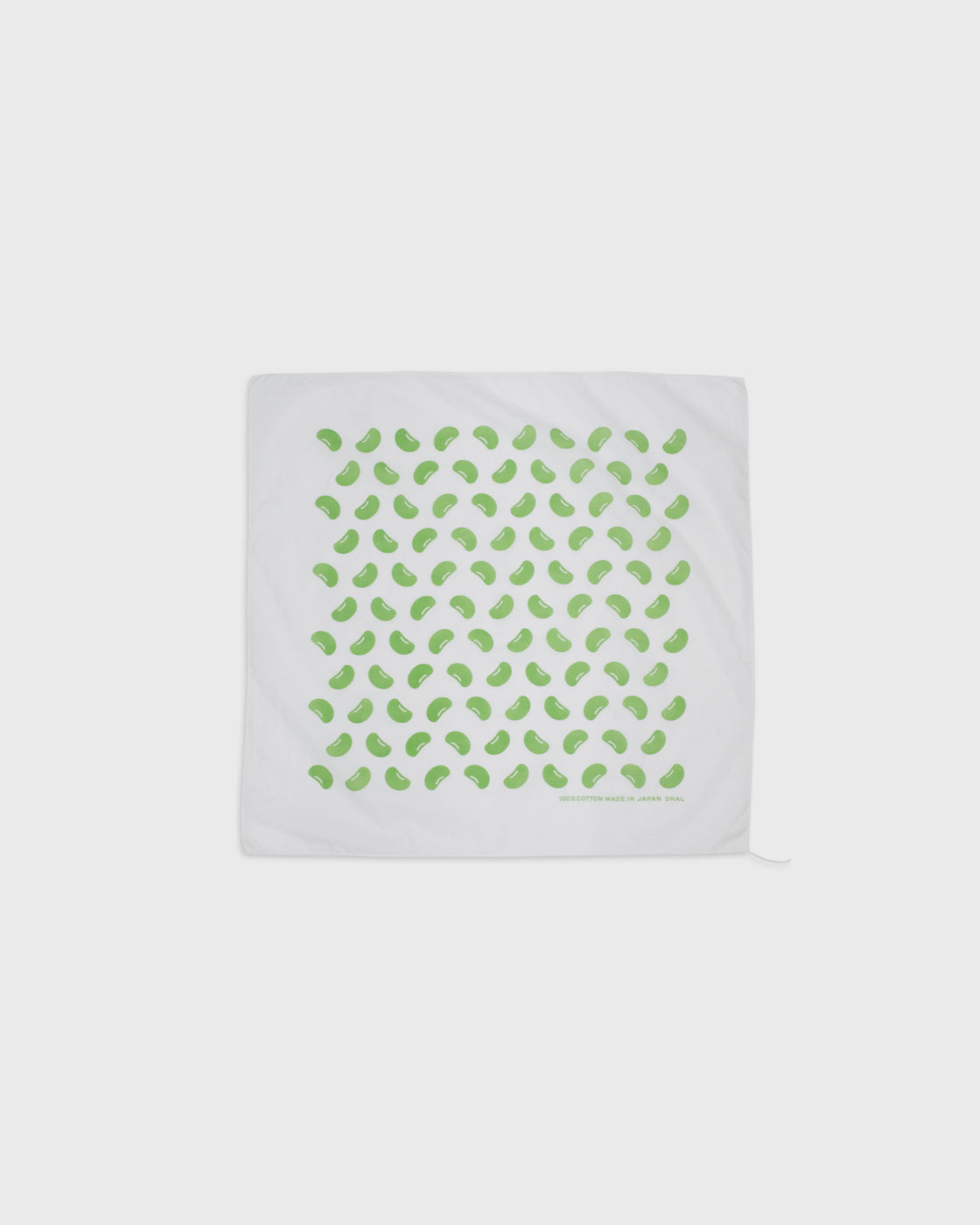 Dhal Mame Bandana keylime Exclusive, White × Light Green