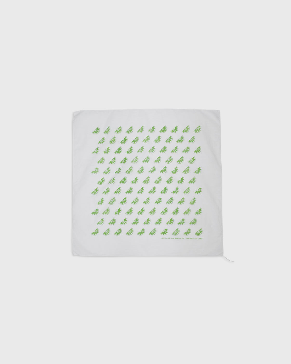 Dhal Lime Bandana keylime Exclusive, White × Light Green