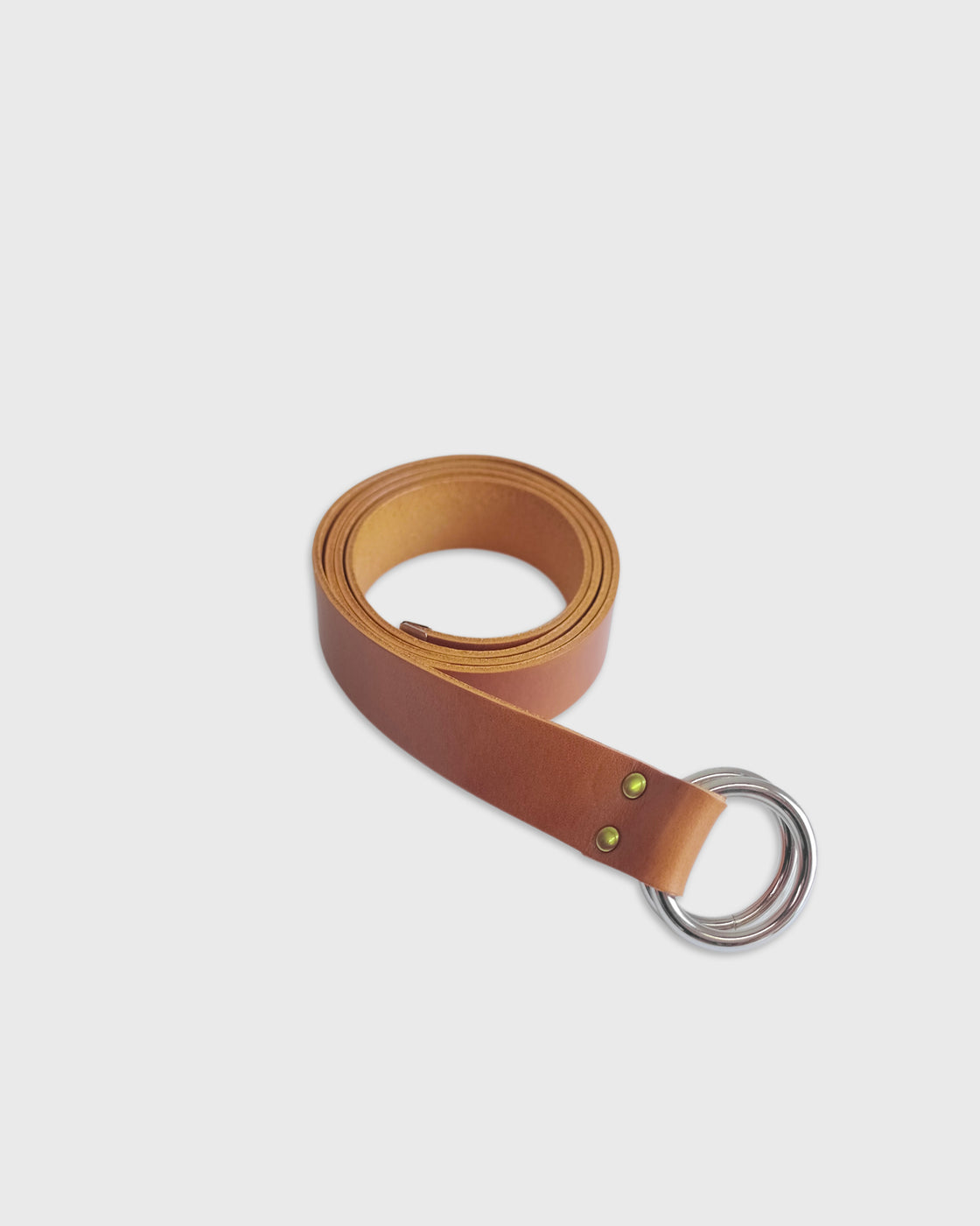 Dhal Ring Belt, Tan
