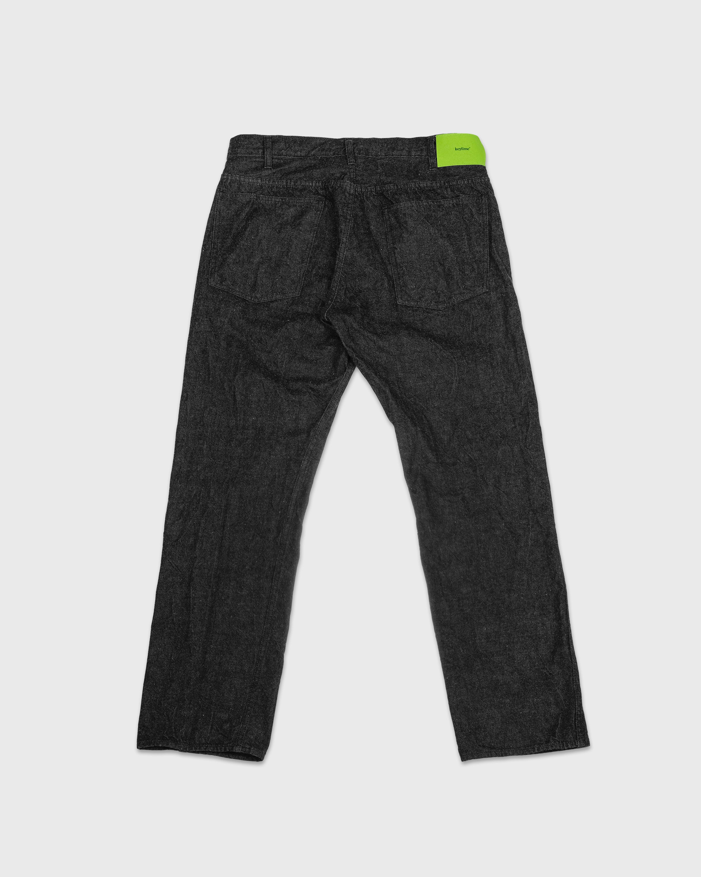 keylime Denim Pants, Black