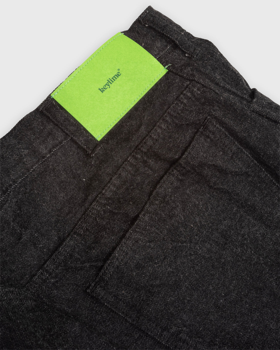 keylime Denim Pants, Black