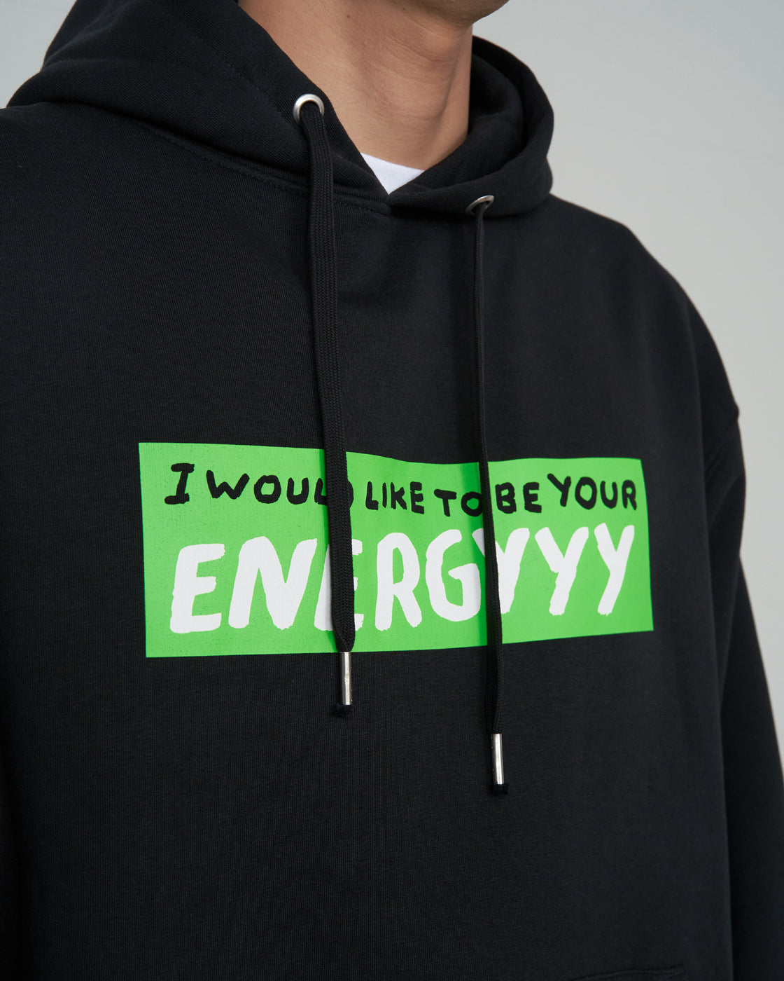 EGYBOY Hoodie ENERGYYY, Black