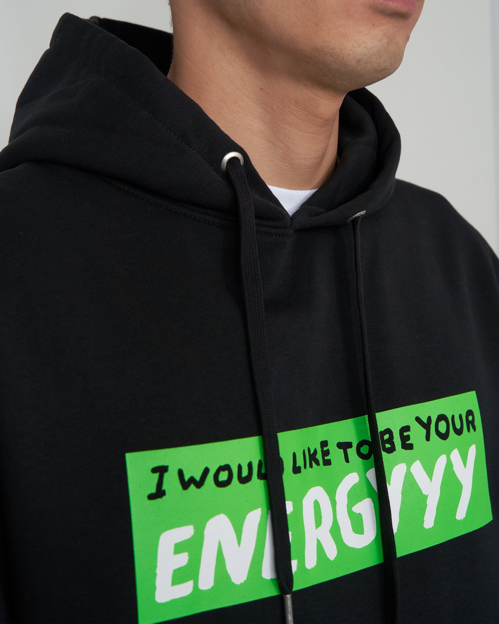 EGYBOY Hoodie ENERGYYY, Black