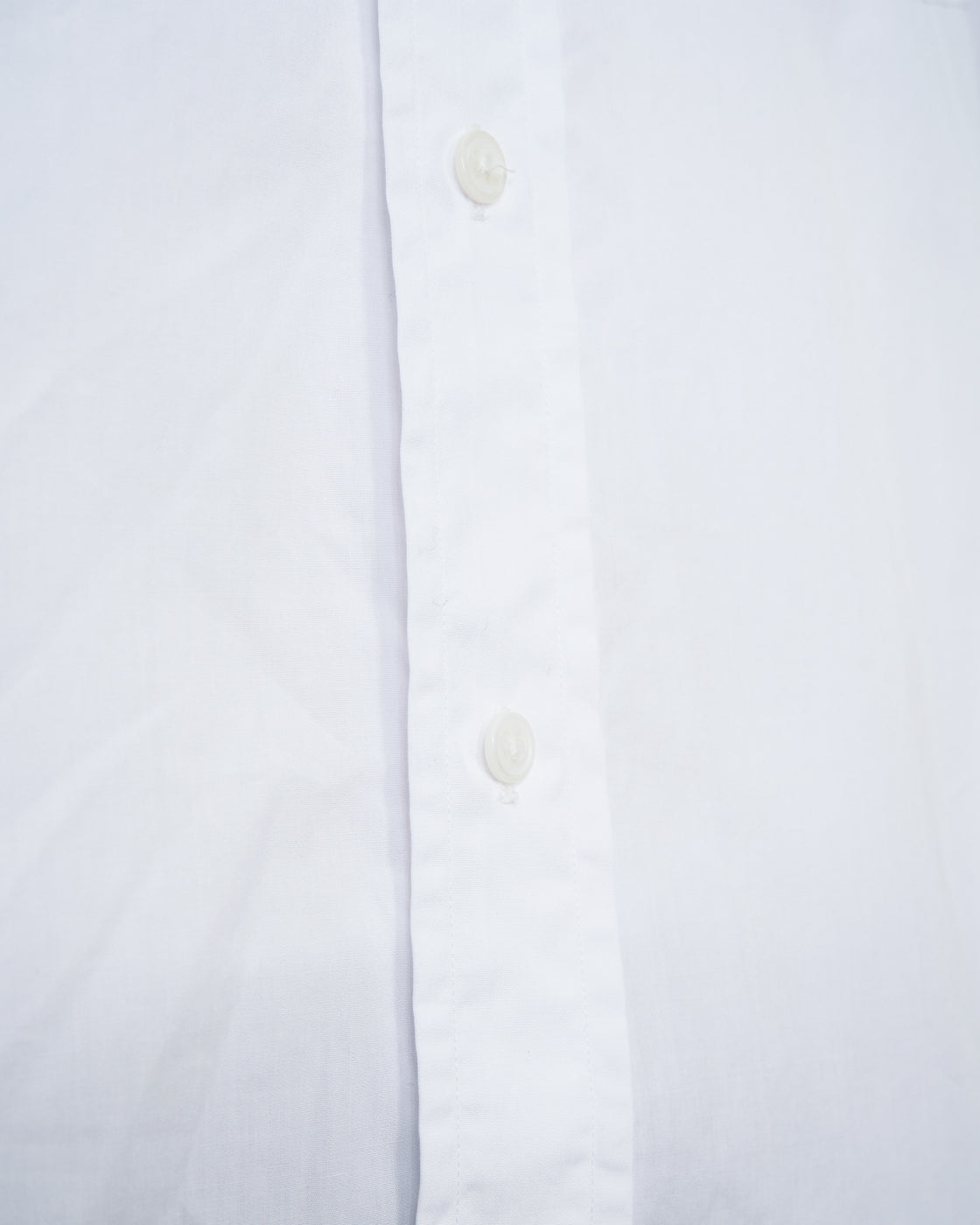 S H GMBT-001 Regular Collar Shirt(Alumo), White