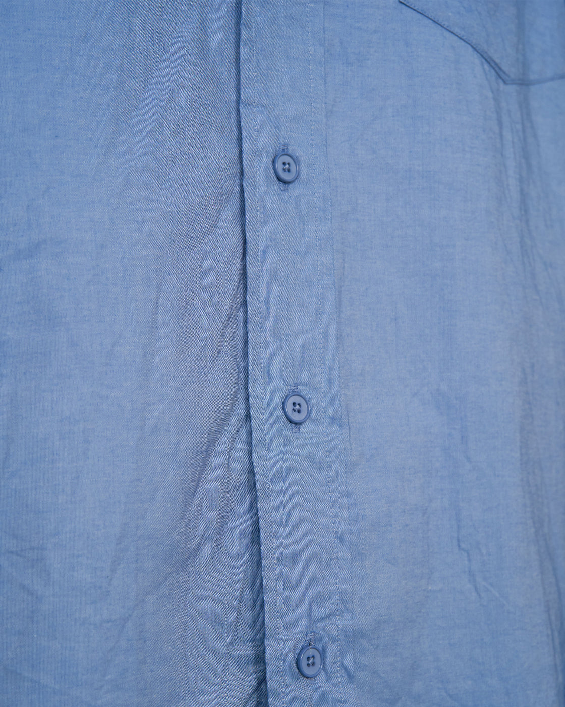 S H GMBT-003 Regular Collar Shirt, Blue
