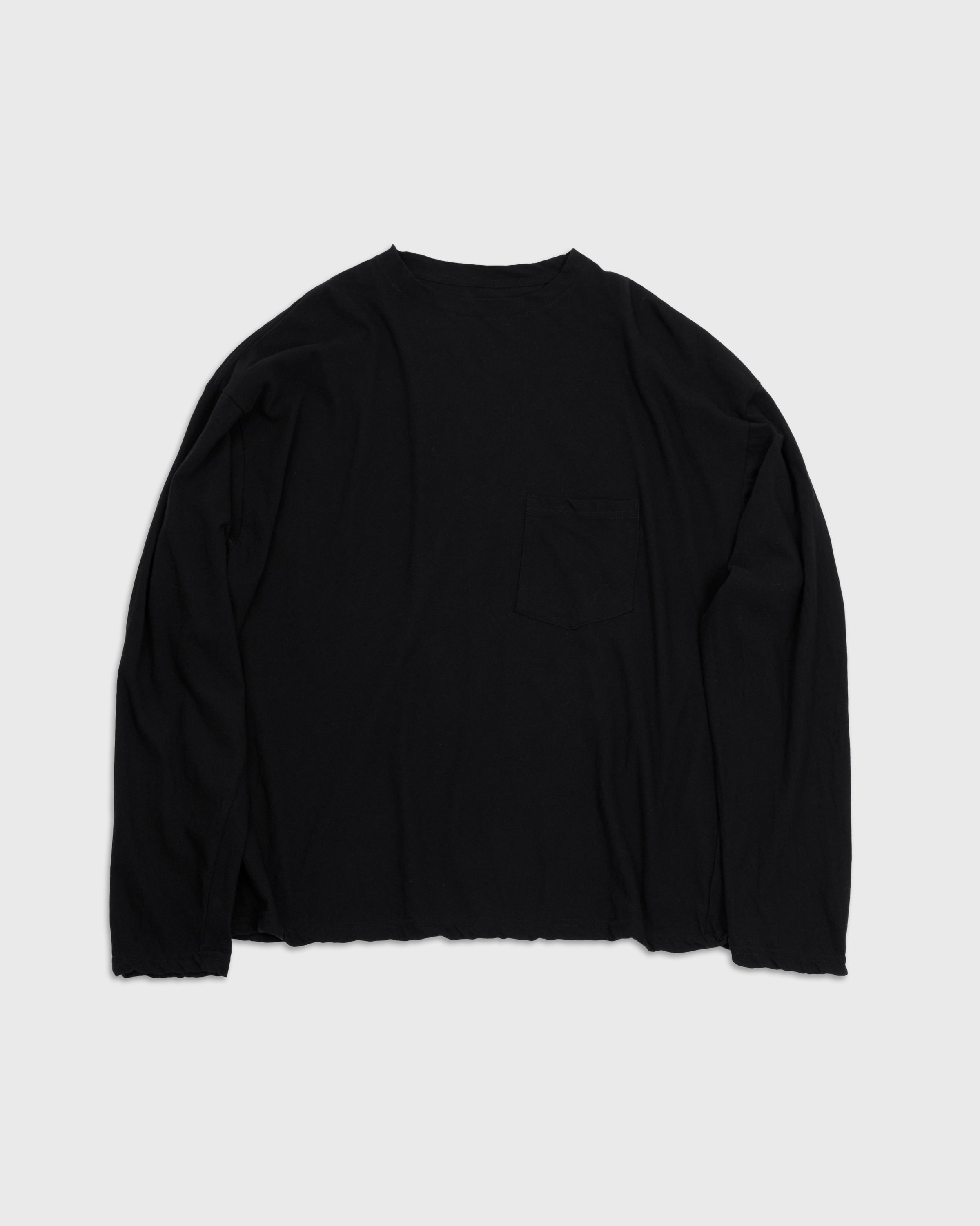 1027 25SS Cutsew Long Sleeve, Black