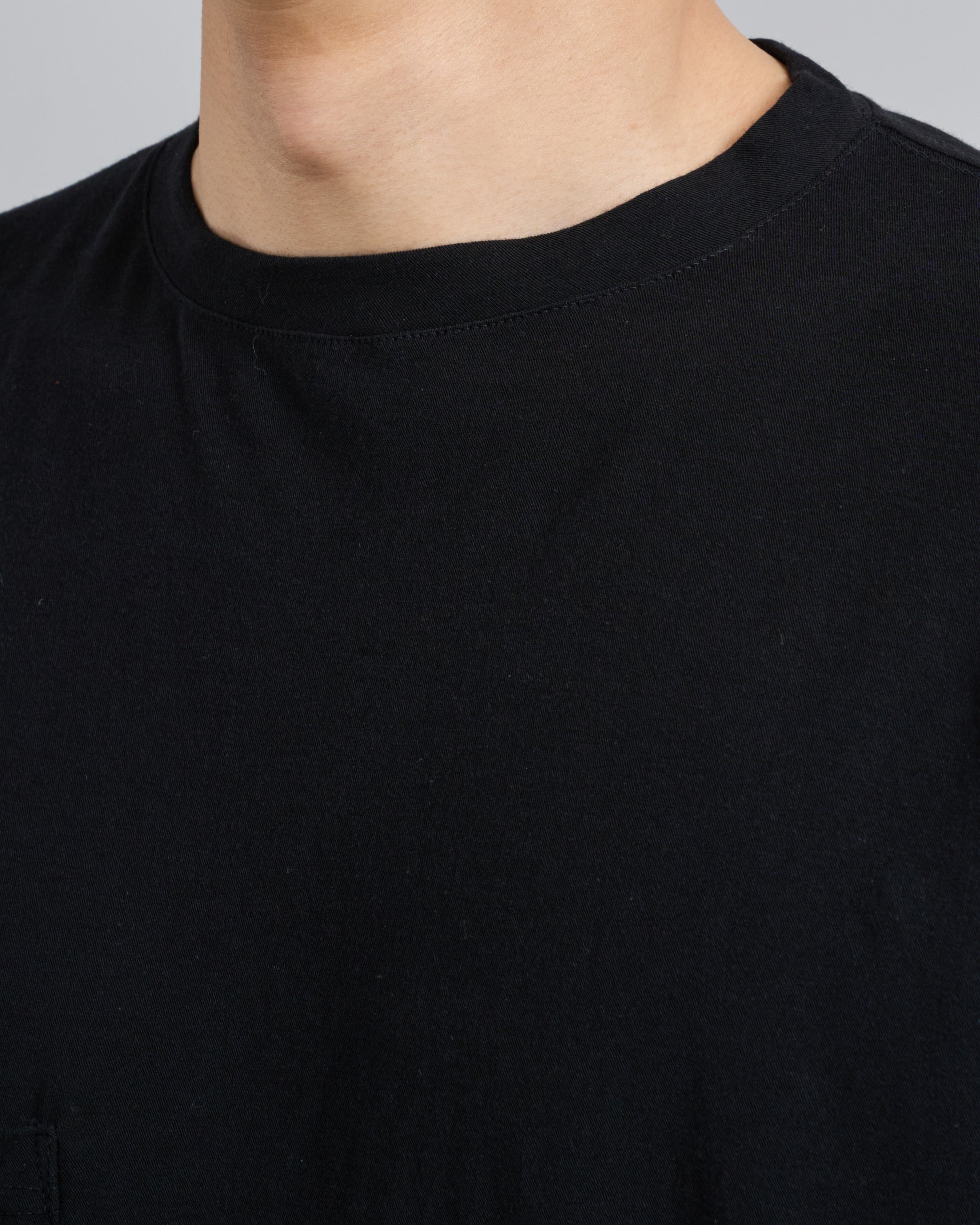 1027 25SS Cutsew Long Sleeve, Black