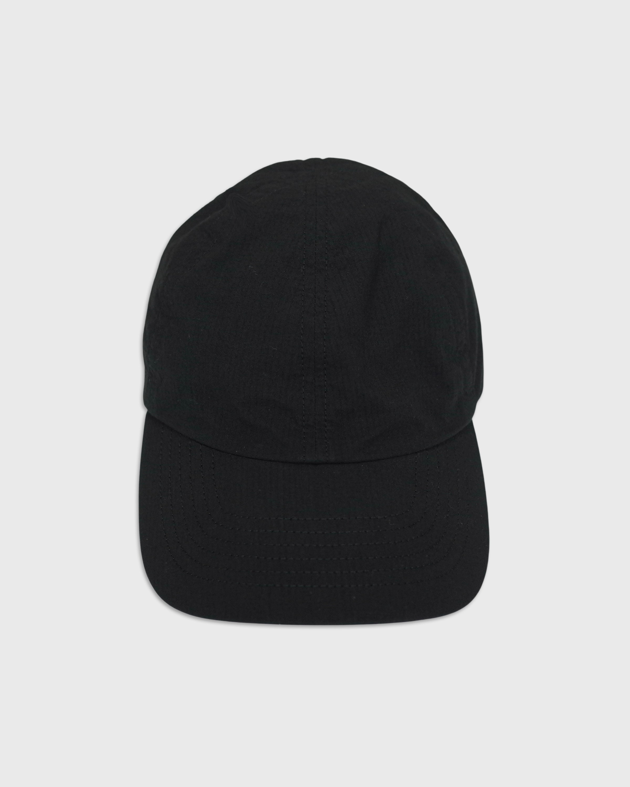 MATURE HA._MIL Trainer Cap Low Ripstop Washed, Black