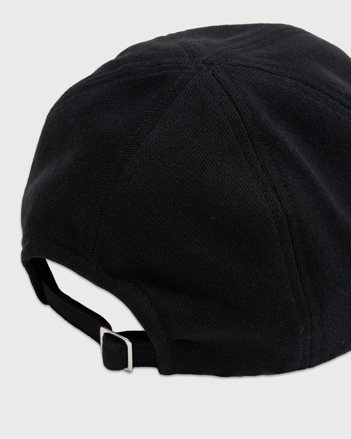 MATURE HA.MIL Cotton/Wool Trainer Cap, Black