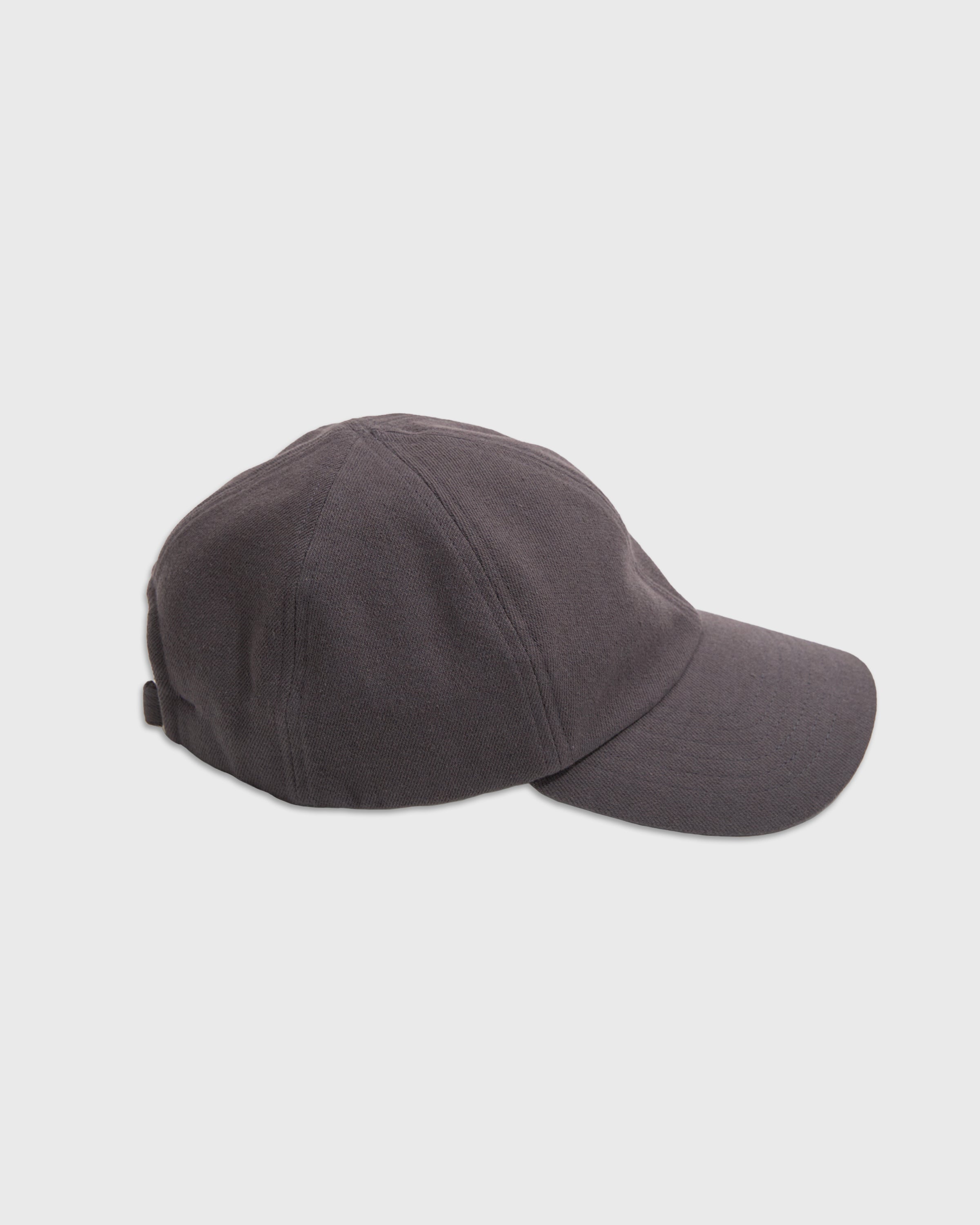 MATURE HA.MIL Cotton/Wool Trainer Cap, Grey