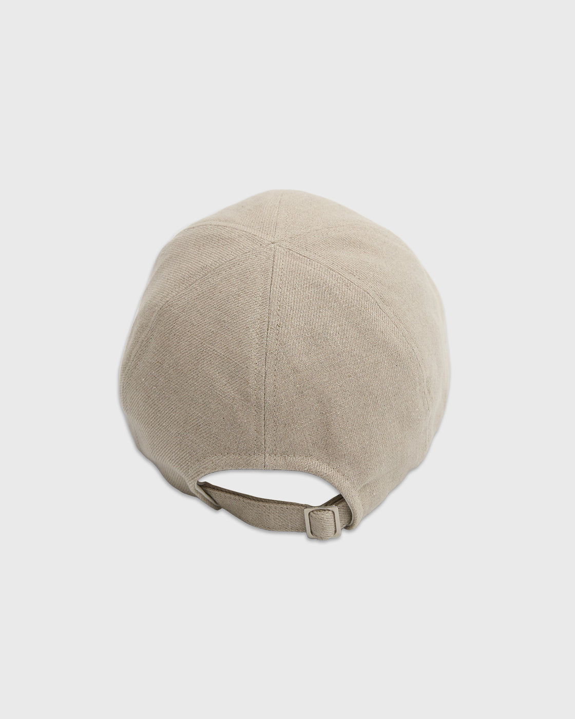 MATURE HA._MIL Linen Trainer Cap, Naturel