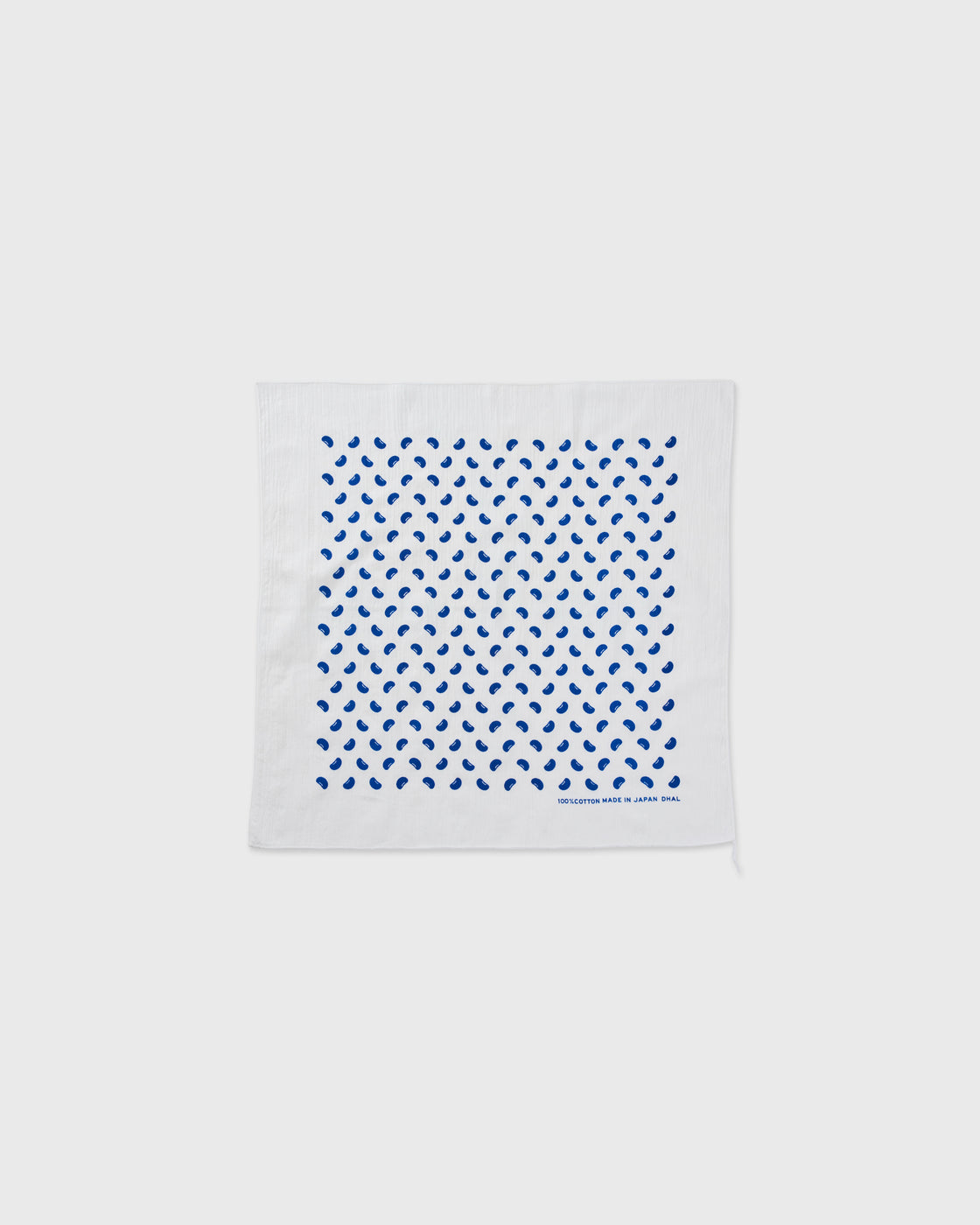 Dhal Dobby Lace Stripe Mame Bandana, Blue