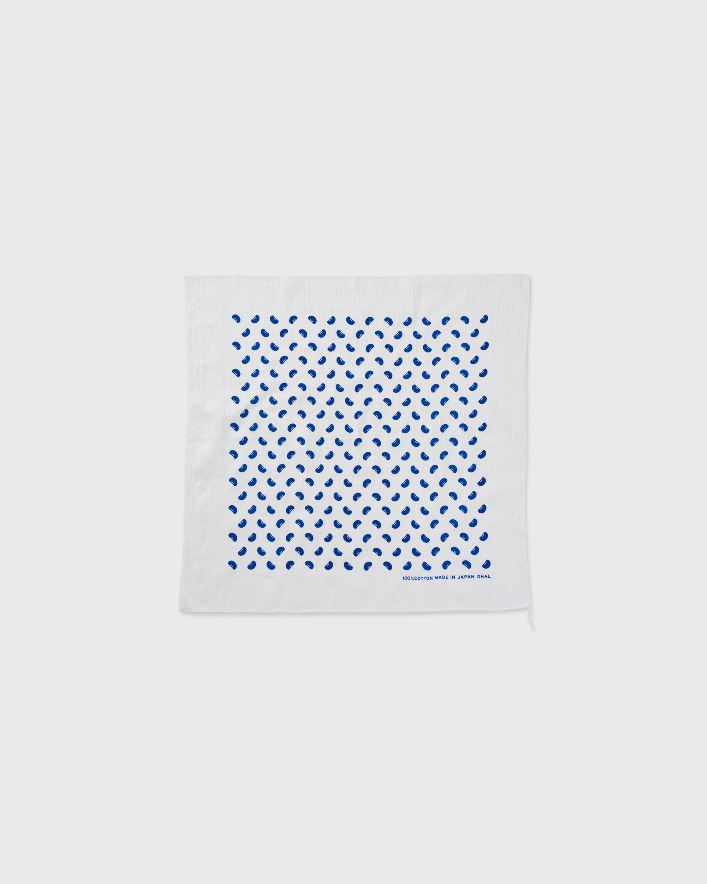Dhal Dobby Lace Stripe Mame Bandana, Blue