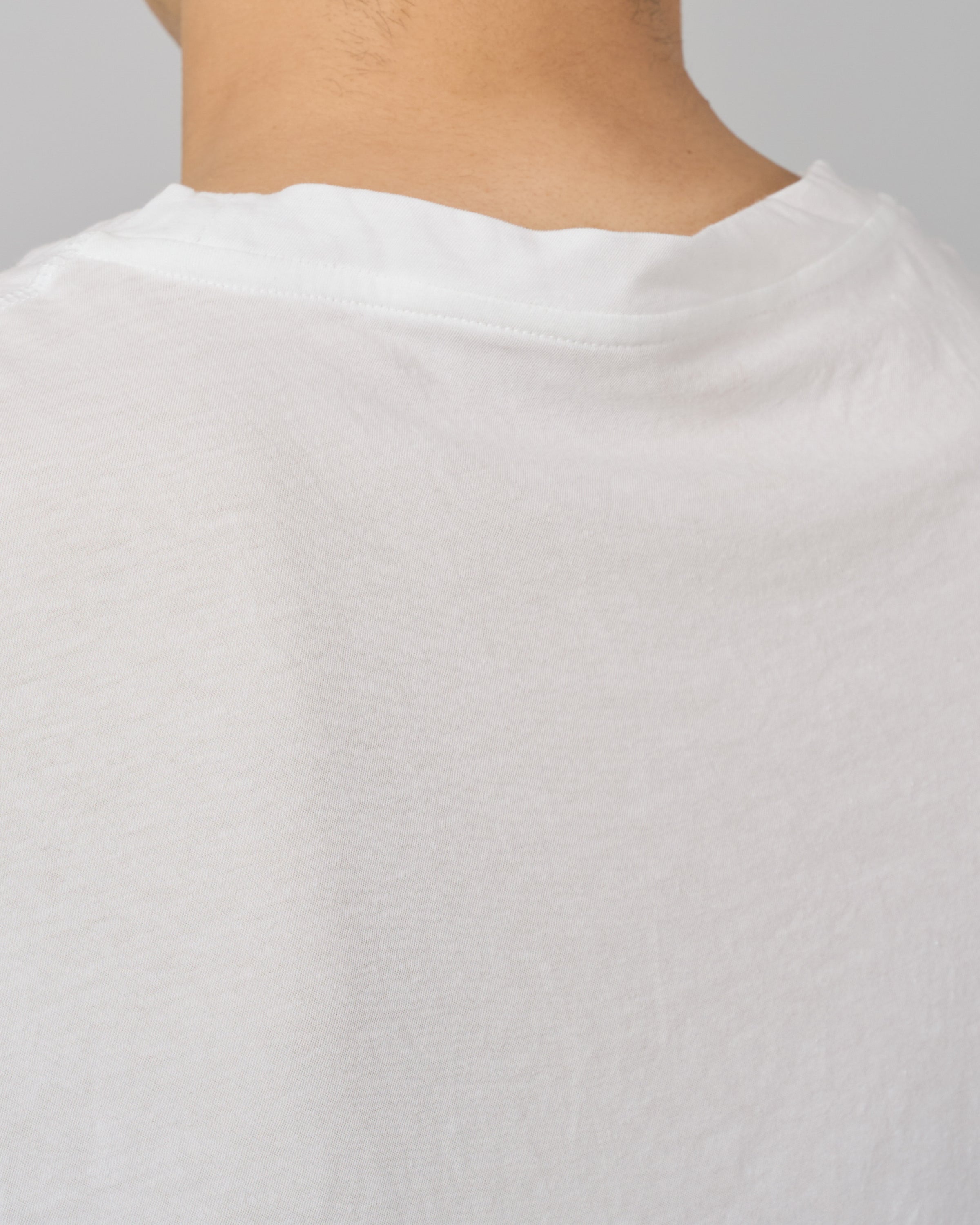 1027 25SS Cutsew No Sleeve, White