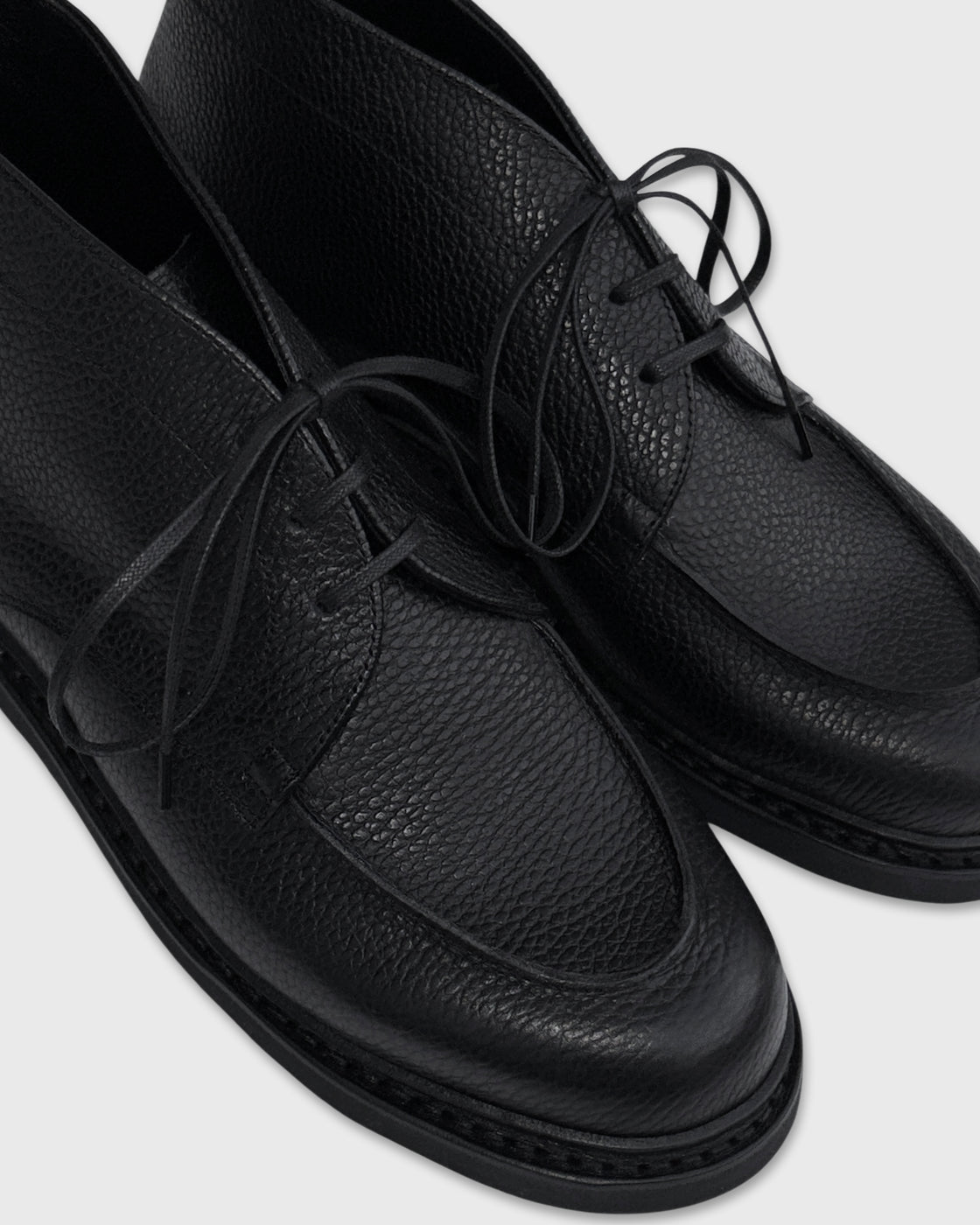 Paraboot ARPENTEUR CHUKKA (Grain Leather), Black
