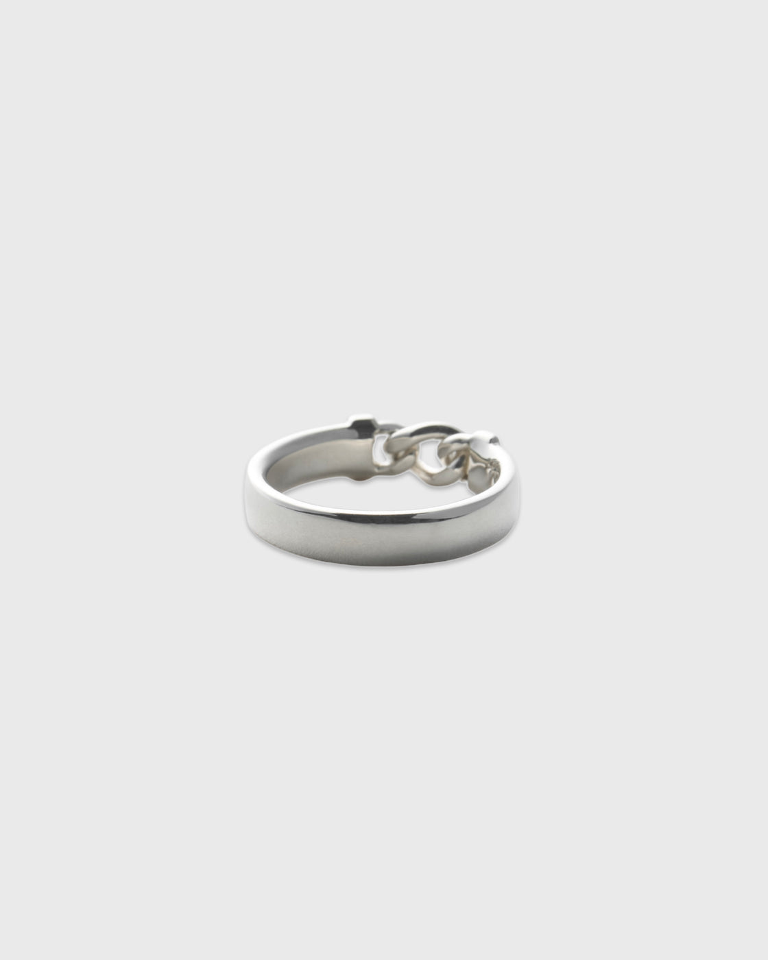 Garden of eden 26SS-058 Point Curb Ring, Silver