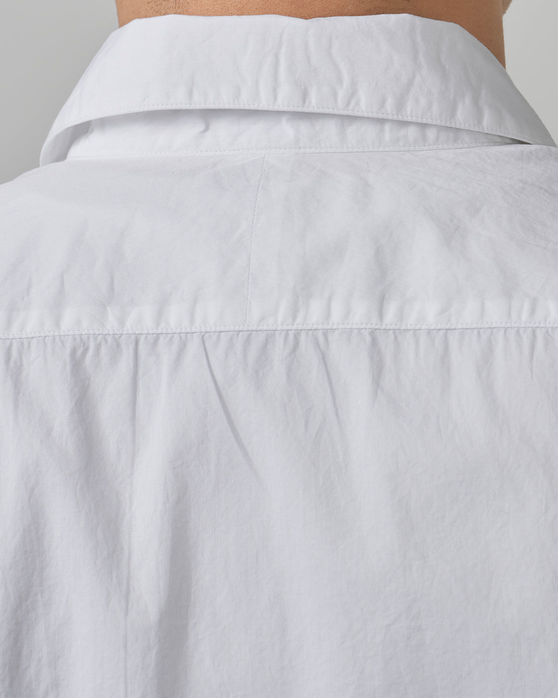 S H Cotton Regular Collar Shirt(Alumo), White