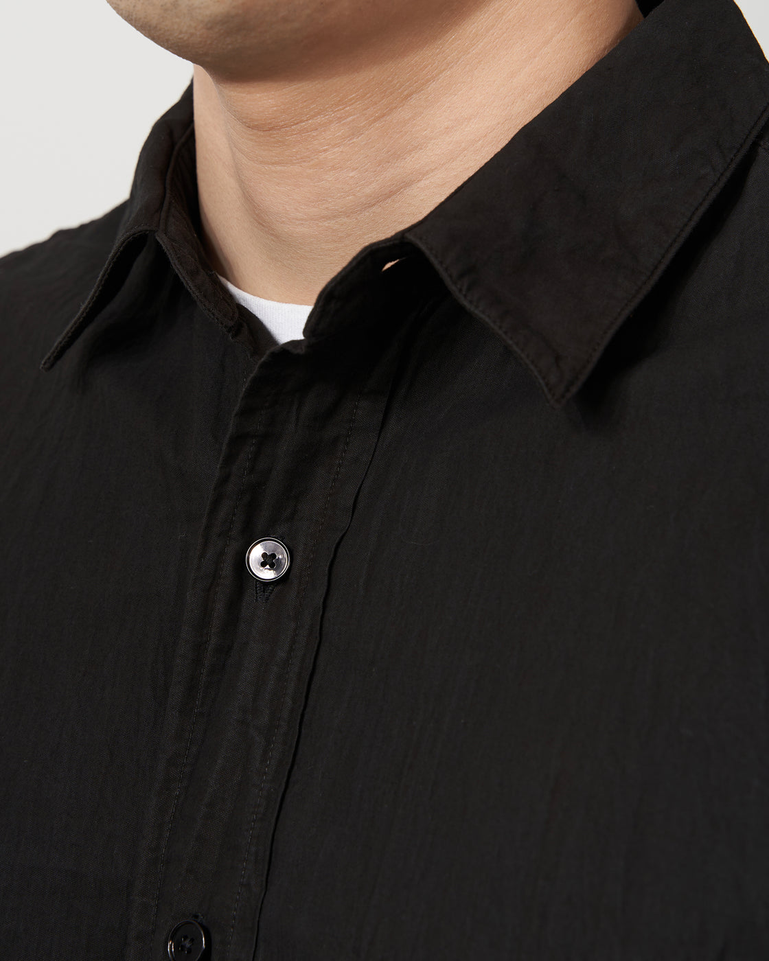 SH GMBT11 Regular Collar Shirt(Garment Dye), Indigo