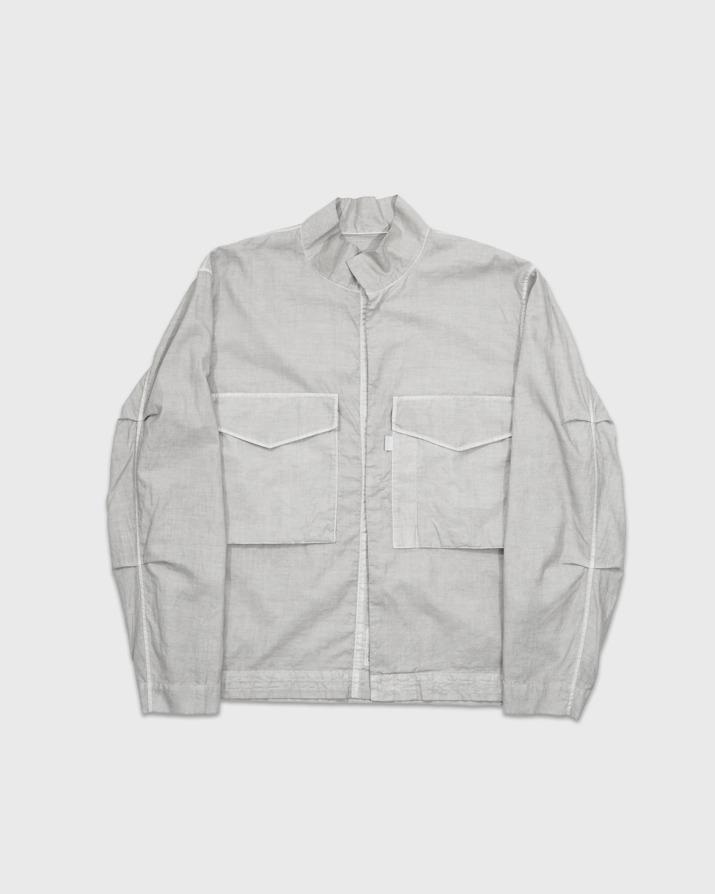 S H USWP-003 (墨染) Flight Shirt, Ink Grey