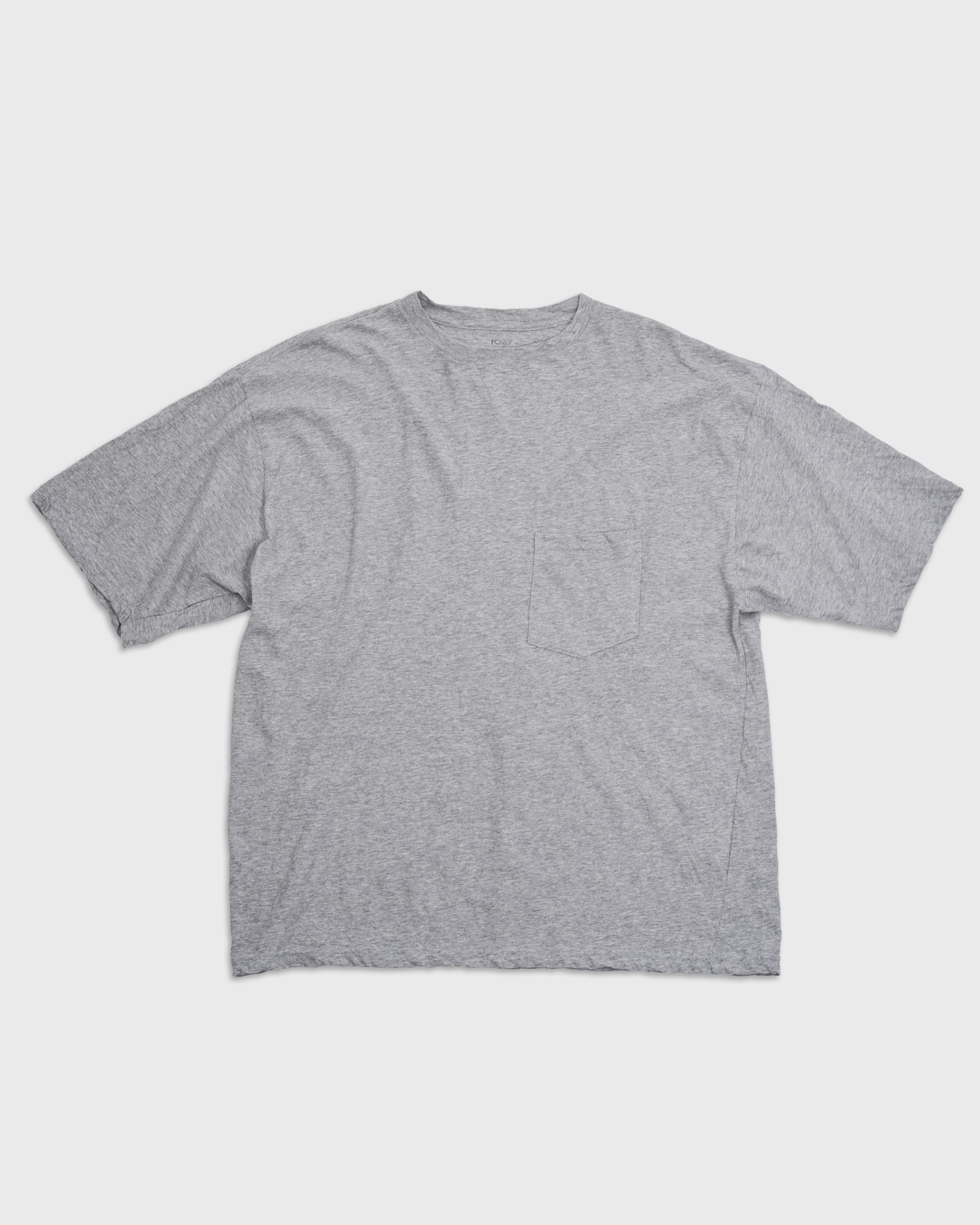 1027 25SS Cutsew Short Sleeve, Grey