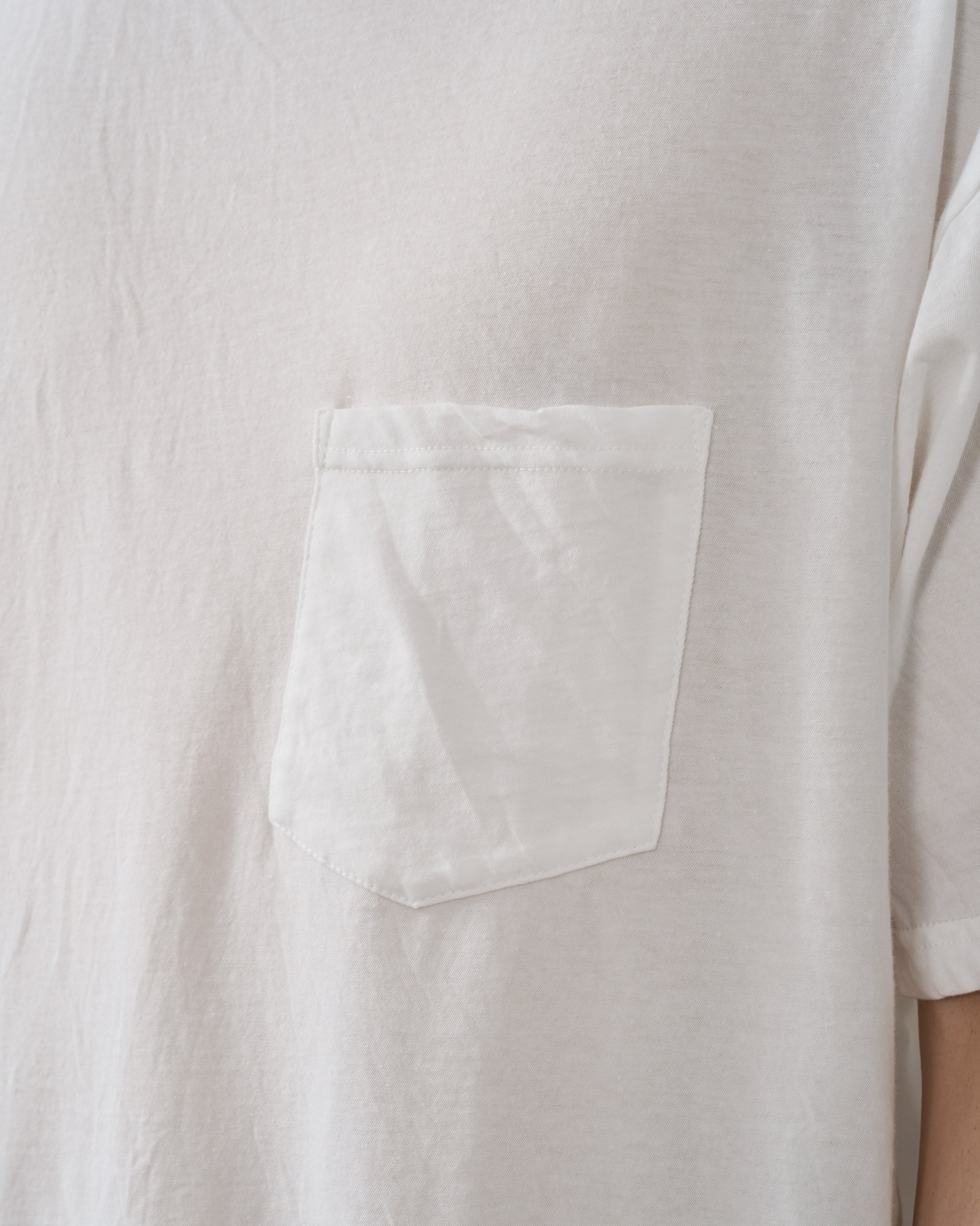 1027 25SS Cutsew Short Sleeve, White