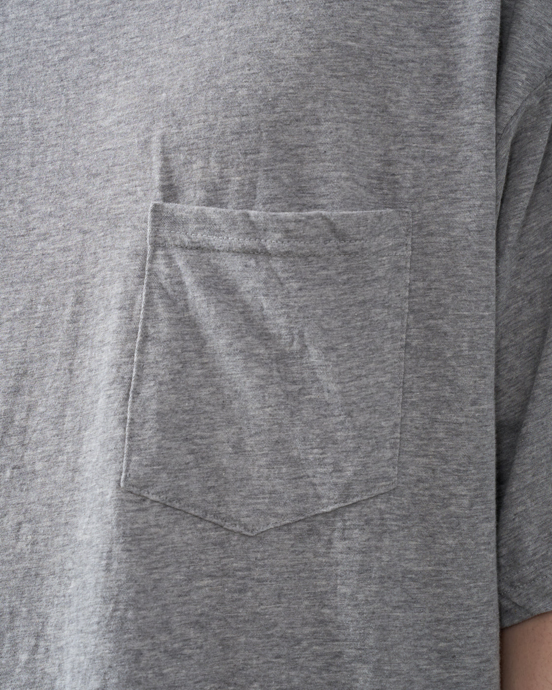 1027 25SS Cutsew Short Sleeve, Grey