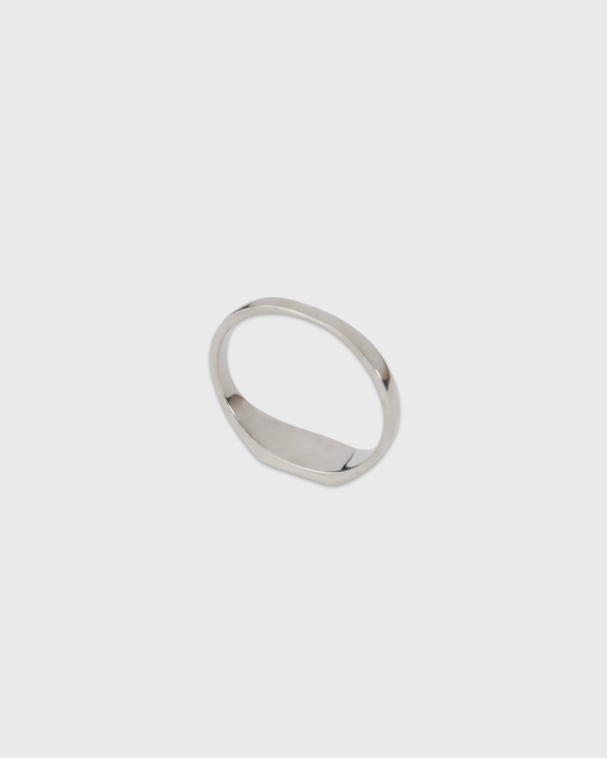 Garden of eden 23AW-015 Signet Break Ring Small, Silver