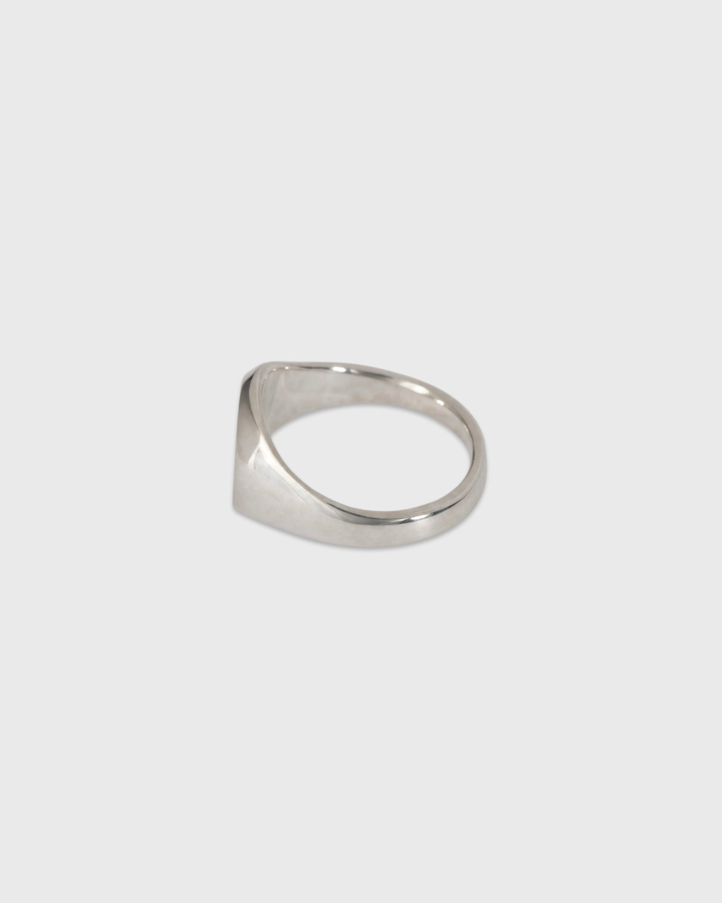 Garden of eden 23AW-018 Signet Break Ring Large, Silver & 9KGold