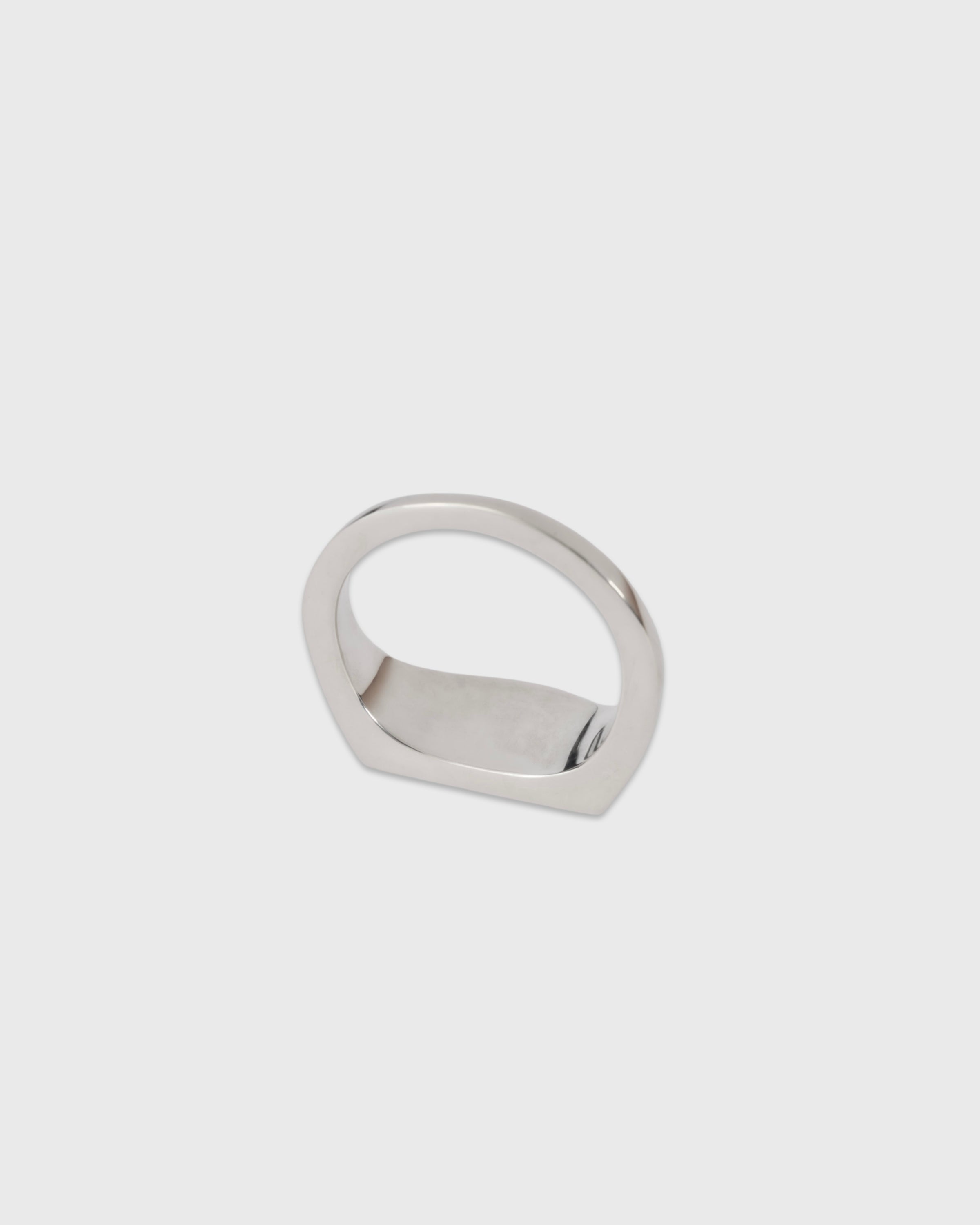 Garden of eden 23AW-020 Signet break Ring XLarge, Silver & 9KGold