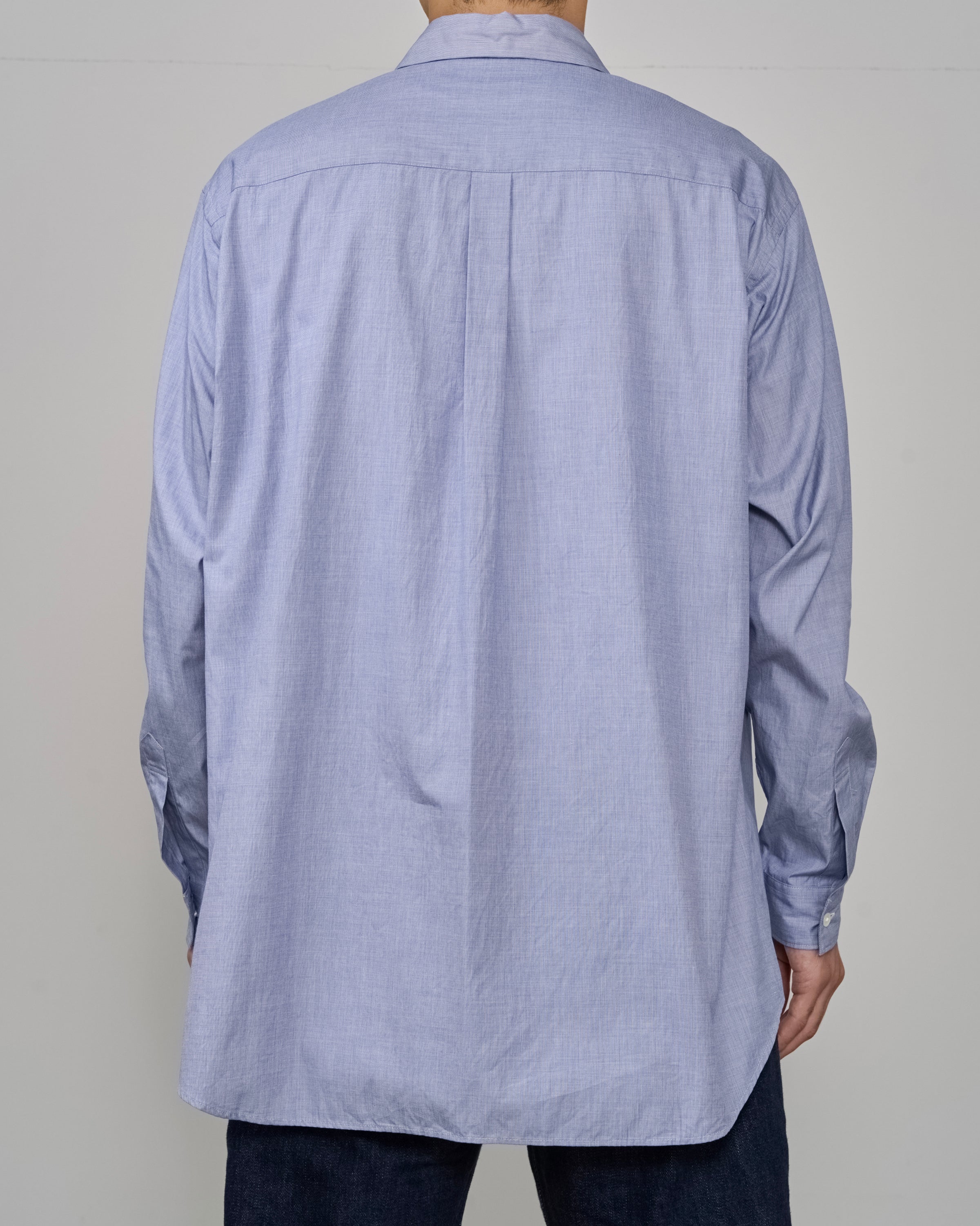 TOHNAI Regular Collar Shirt, Blue