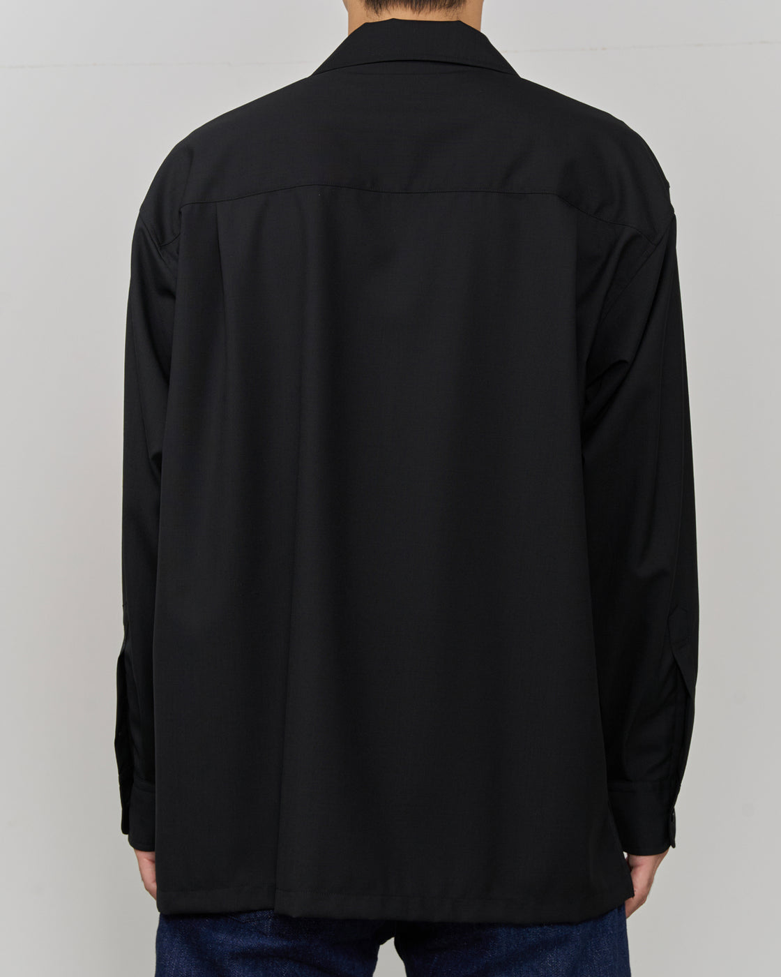 TOHNAI Shirt Jacket, Black