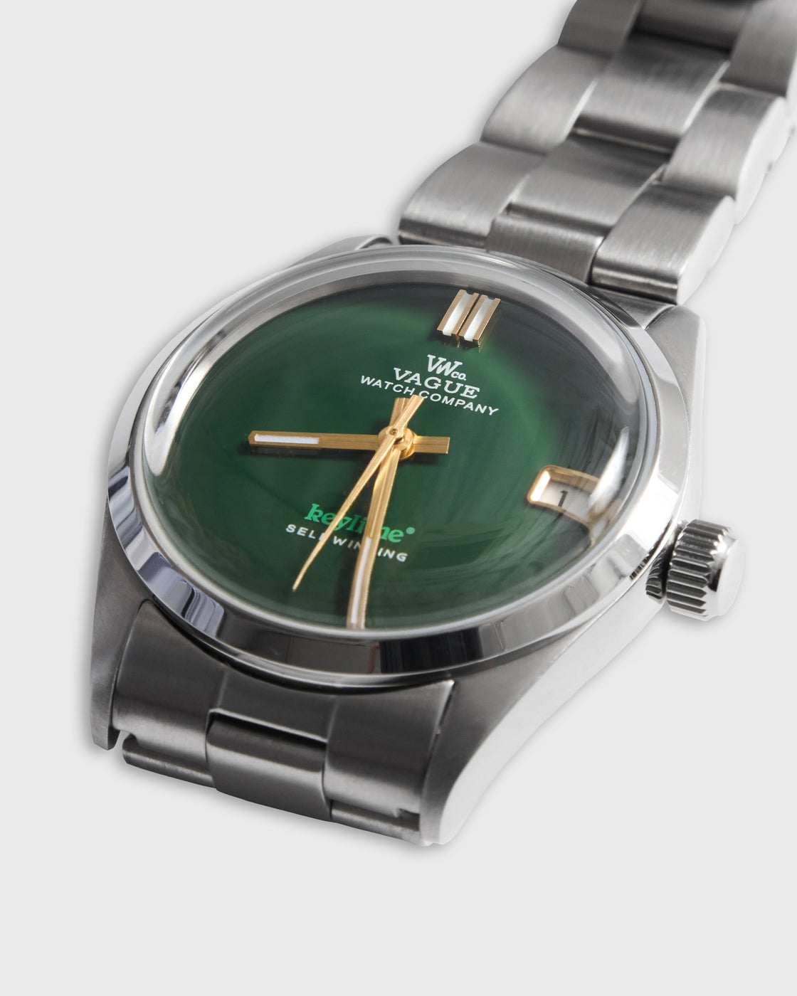 VAGUE WATCH Co. for keylime Exclusive, Stainless Silver