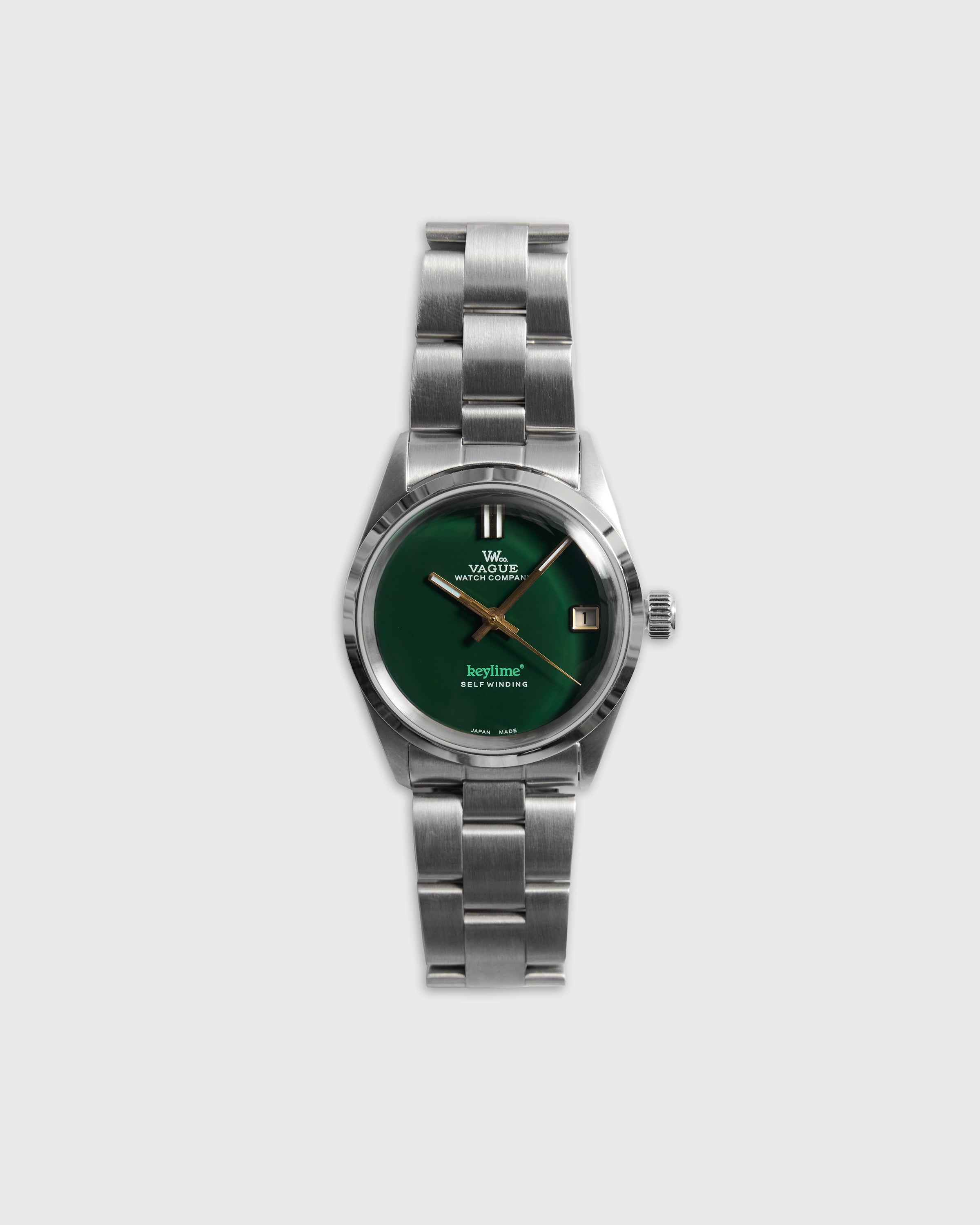 VAGUE WATCH Co. for keylime Exclusive, Stainless Silver